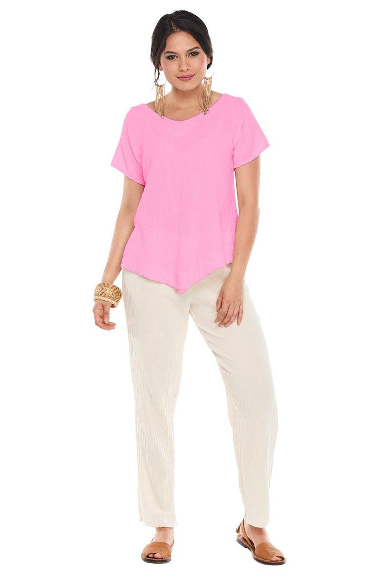 Venice Cotton Gauze Blouse-Oh My Gauze