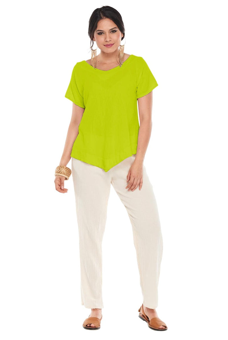 Venice Cotton Gauze Blouse-Oh My Gauze