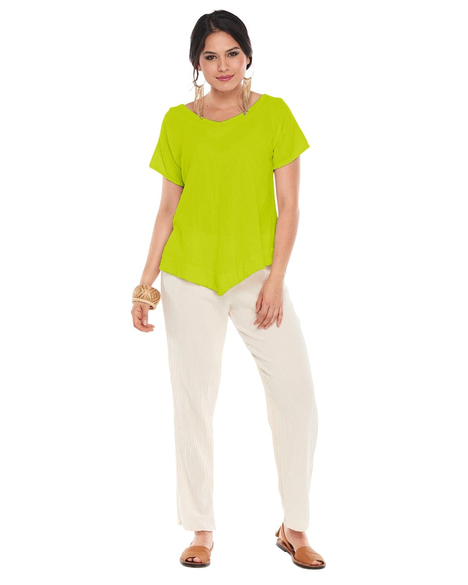 Venice Cotton Gauze Blouse-Oh My Gauze