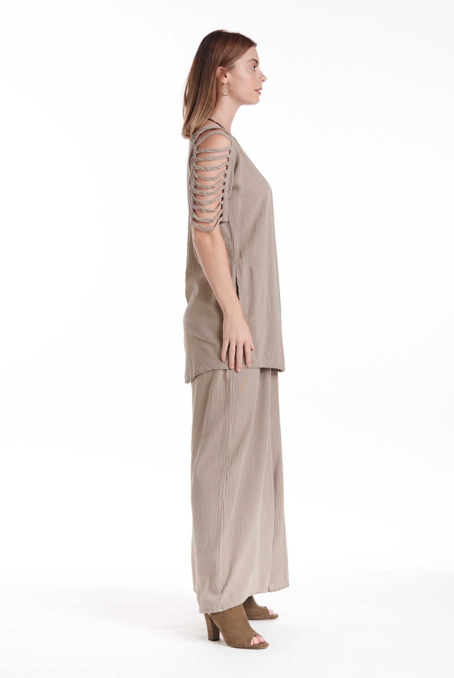 Waterfall Cotton Gauze Blouse – New Arrival-Oh My Gauze