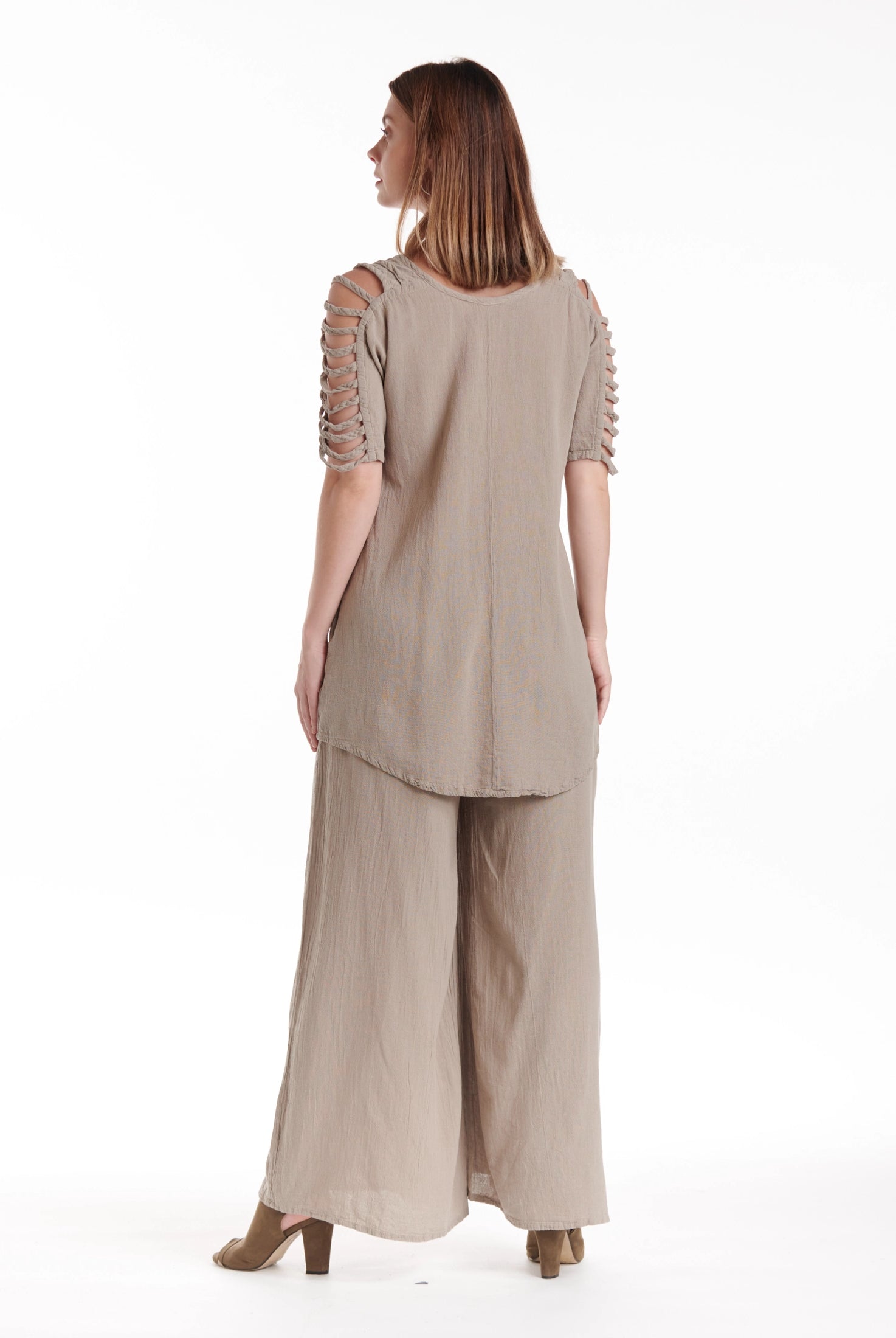 Waterfall Cotton Gauze Blouse – New Arrival-Oh My Gauze