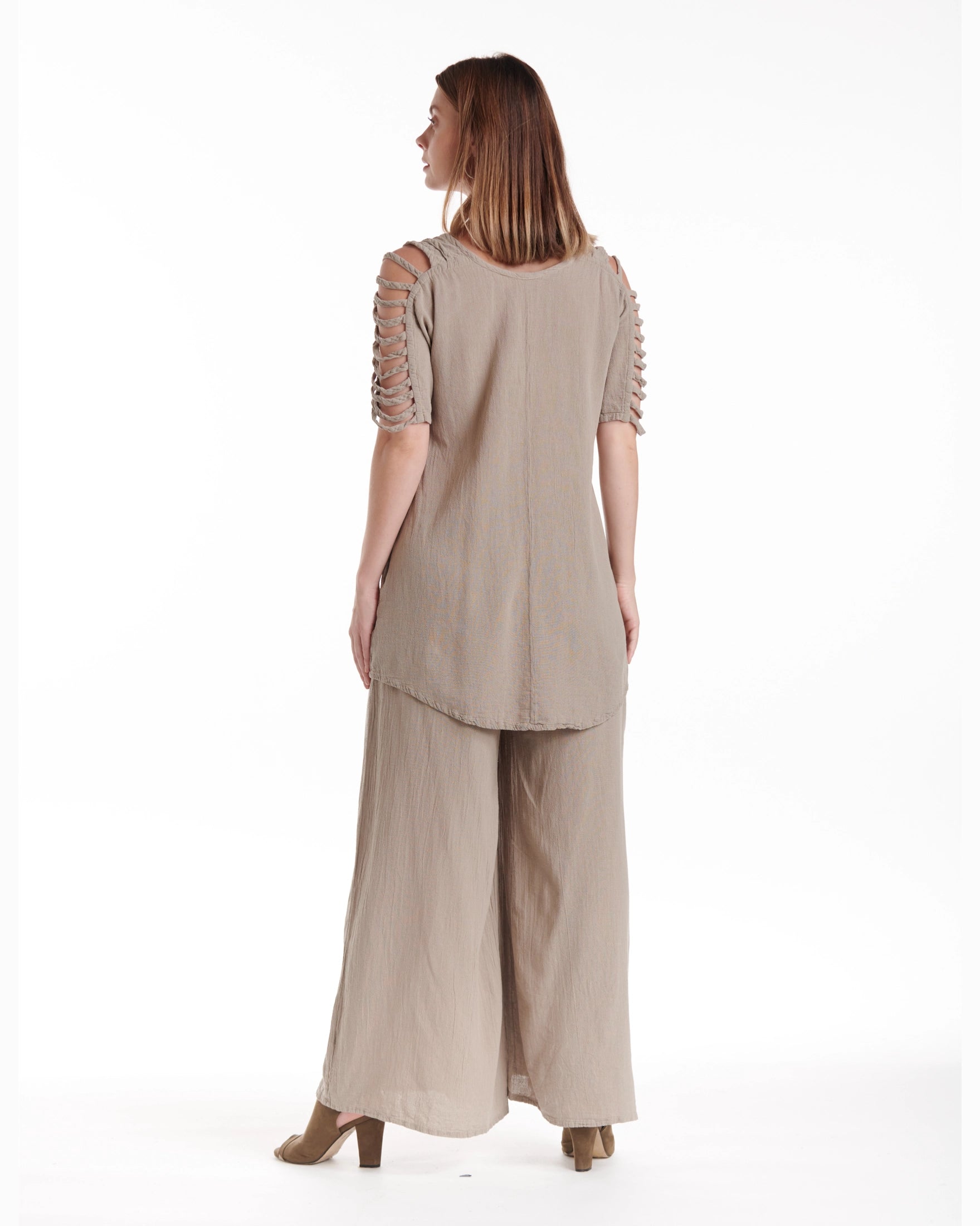 Waterfall Cotton Gauze Blouse – New Arrival-Oh My Gauze