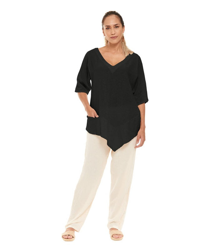 Bayou Cotton Gauze Blouse – Final Sale-Oh My Gauze