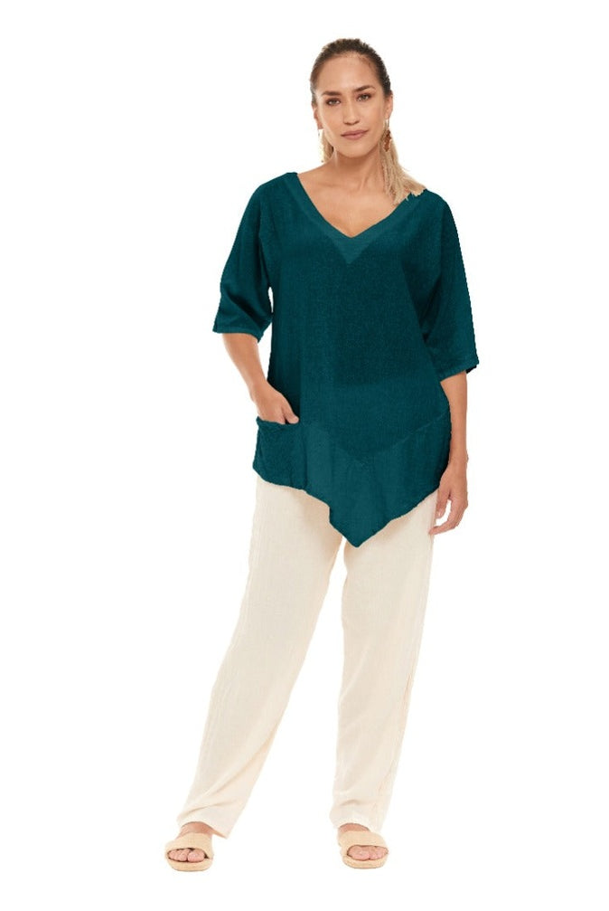 Bayou Cotton Gauze Blouse – Final Sale-Oh My Gauze