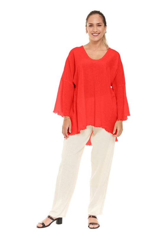 Monarch Cotton Gauze Blouse – Final Sale-Oh My Gauze