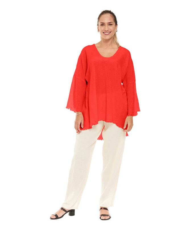 Monarch Cotton Gauze Blouse – Final Sale-Oh My Gauze
