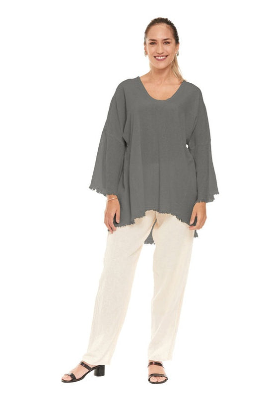 Monarch Cotton Gauze Blouse – Final Sale-Oh My Gauze