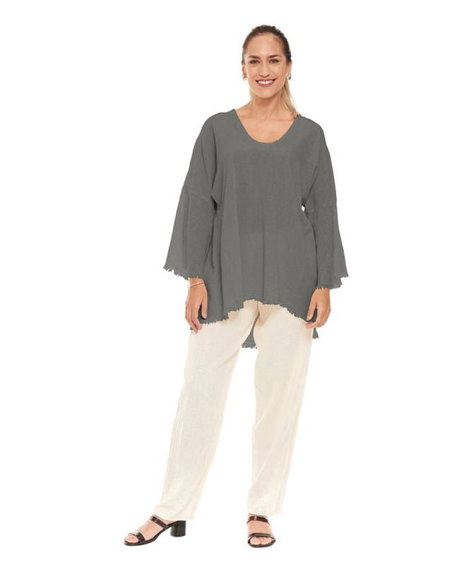 Monarch Cotton Gauze Blouse – Final Sale-Oh My Gauze