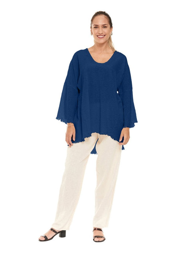 Monarch Cotton Gauze Blouse – Final Sale-Oh My Gauze