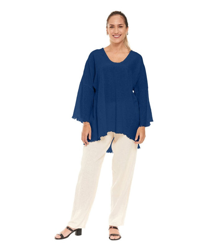 Monarch Cotton Gauze Blouse – Final Sale-Oh My Gauze