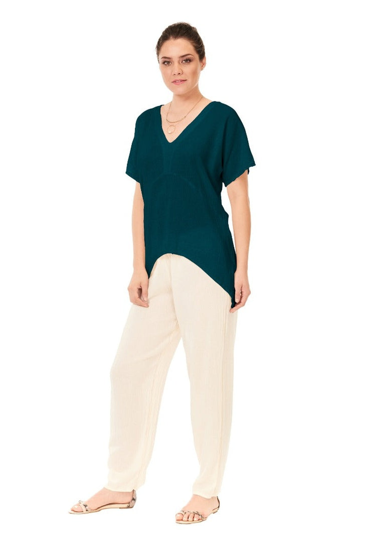 Playa Cotton Gauze Blouse – Final Sale-Oh My Gauze