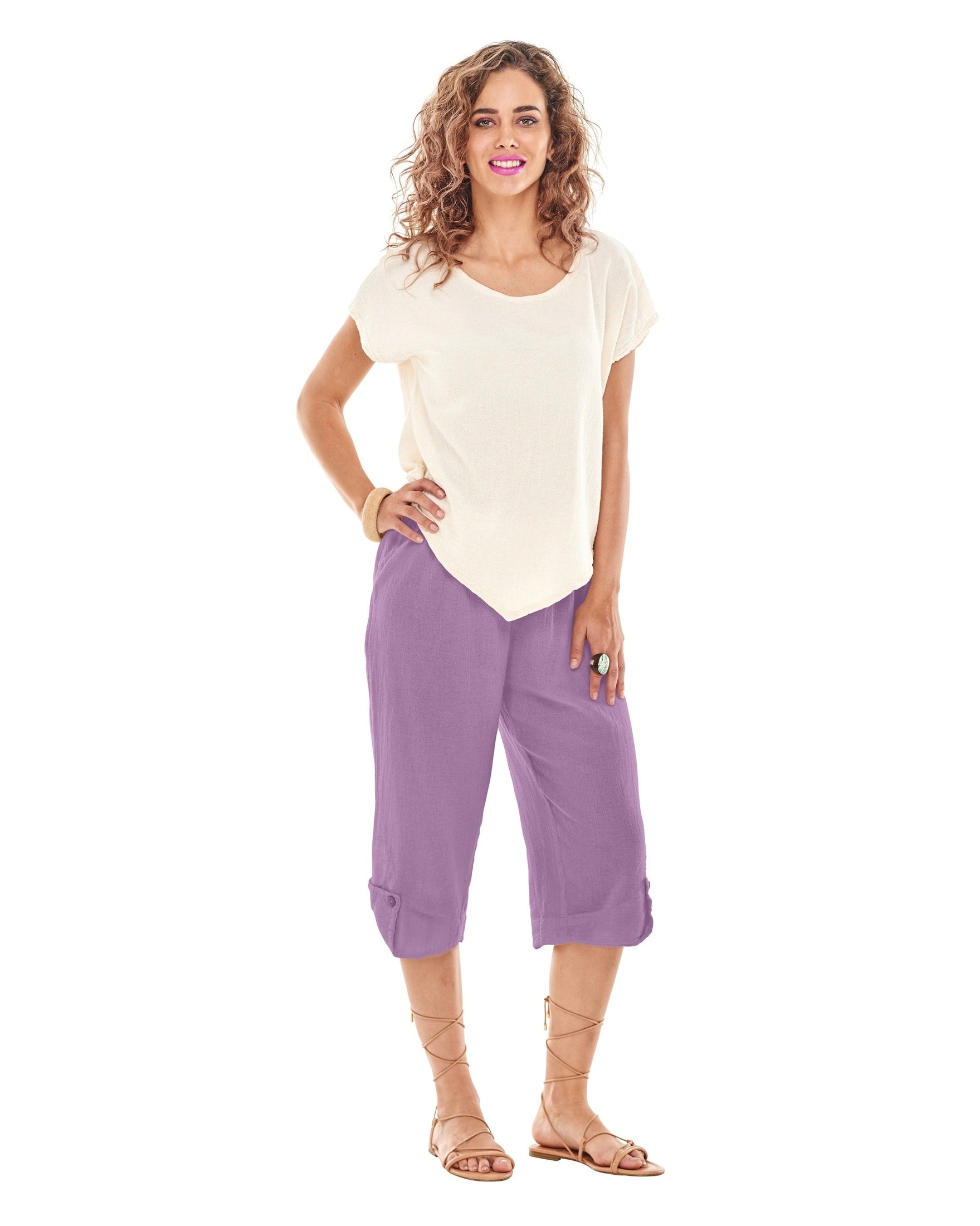 Beth Pants-Oh My Gauze