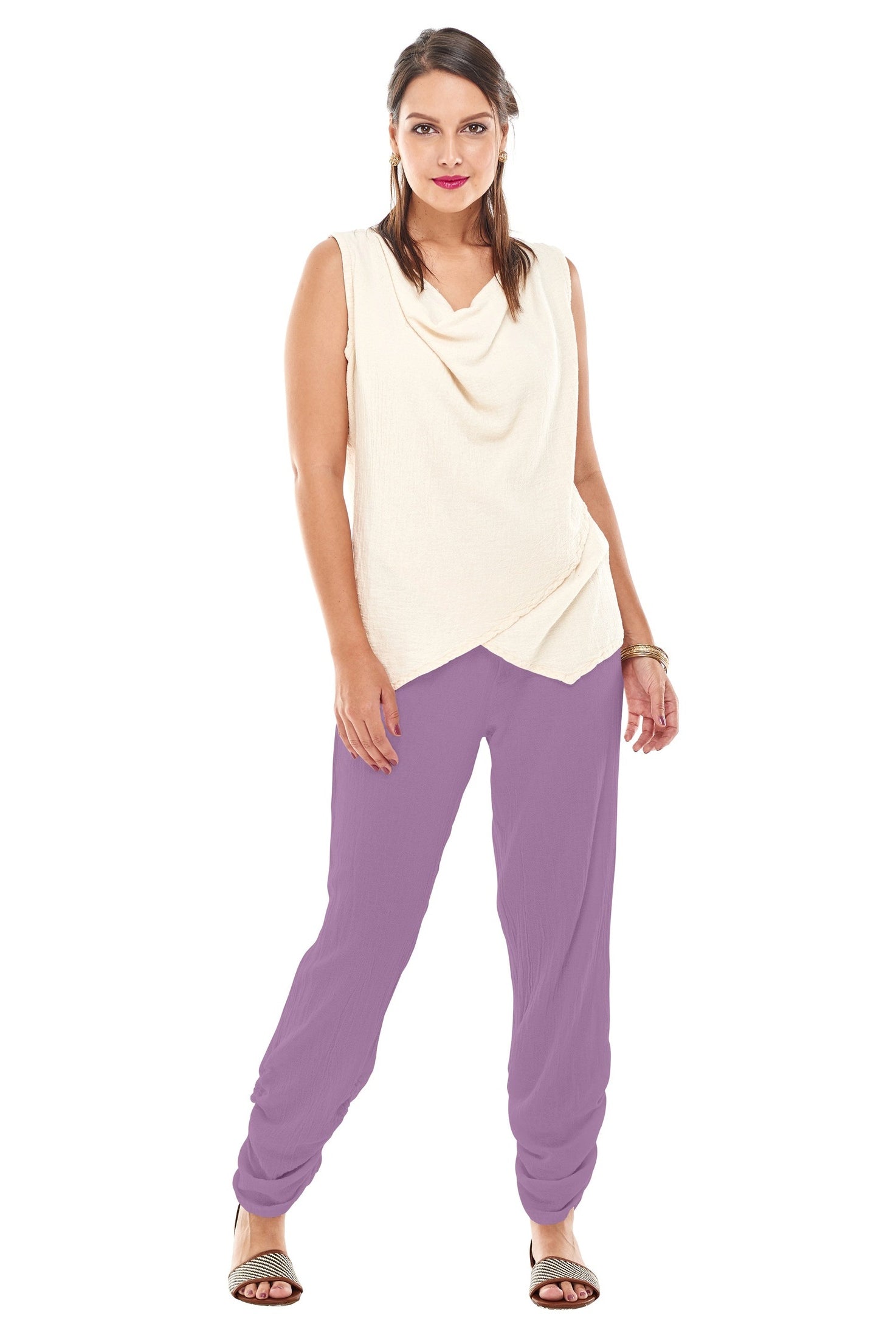 Essie Cotton Gauze Pants-Oh My Gauze