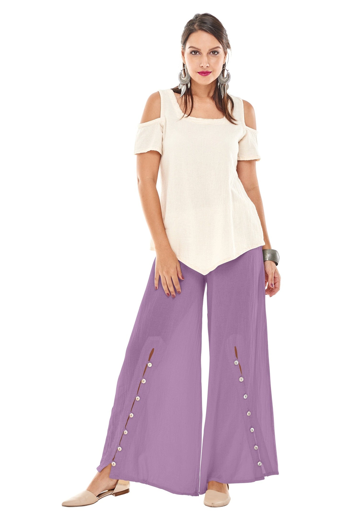 Dallas Cotton Gauze Pants-Oh My Gauze