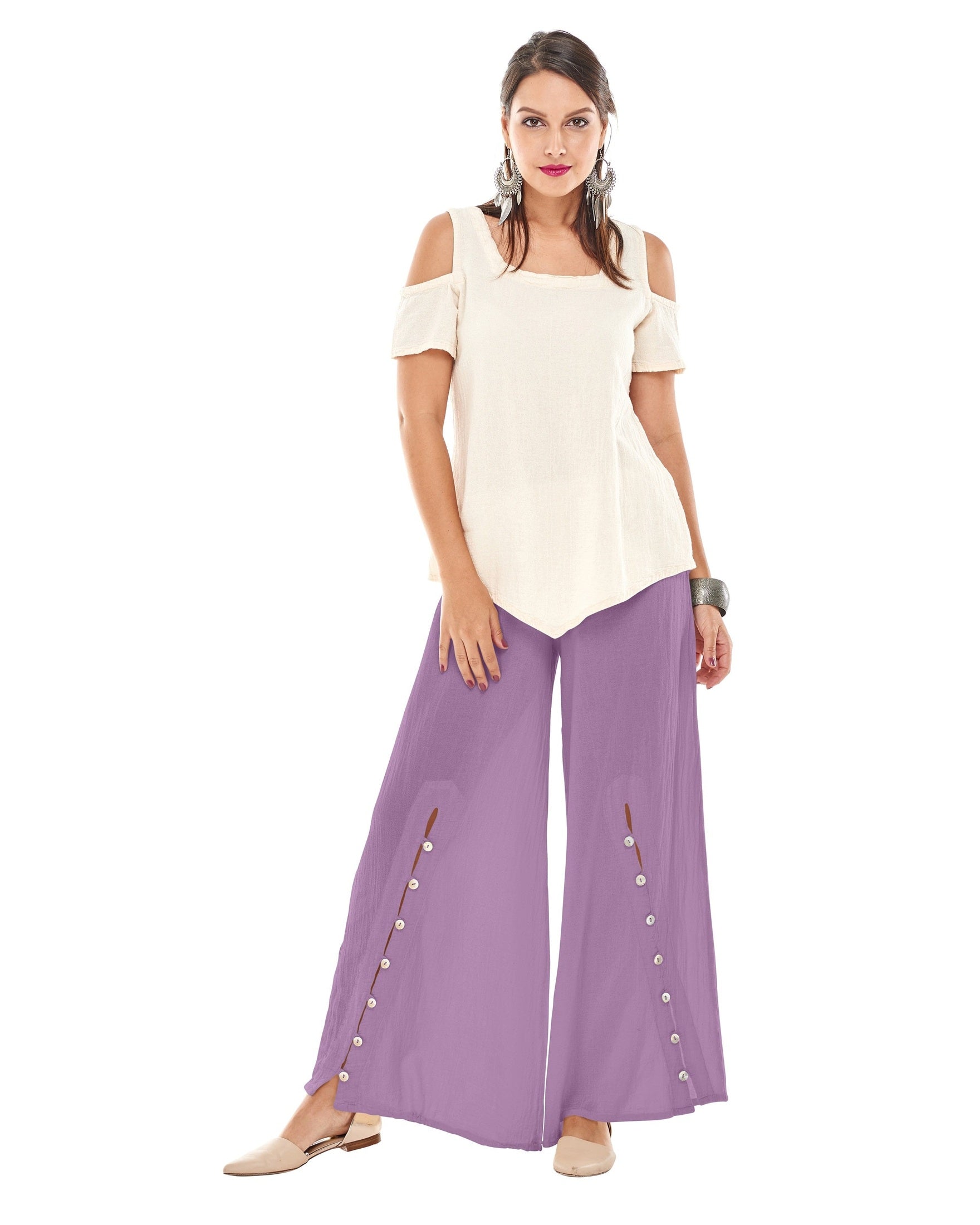 Dallas Cotton Gauze Pants-Oh My Gauze