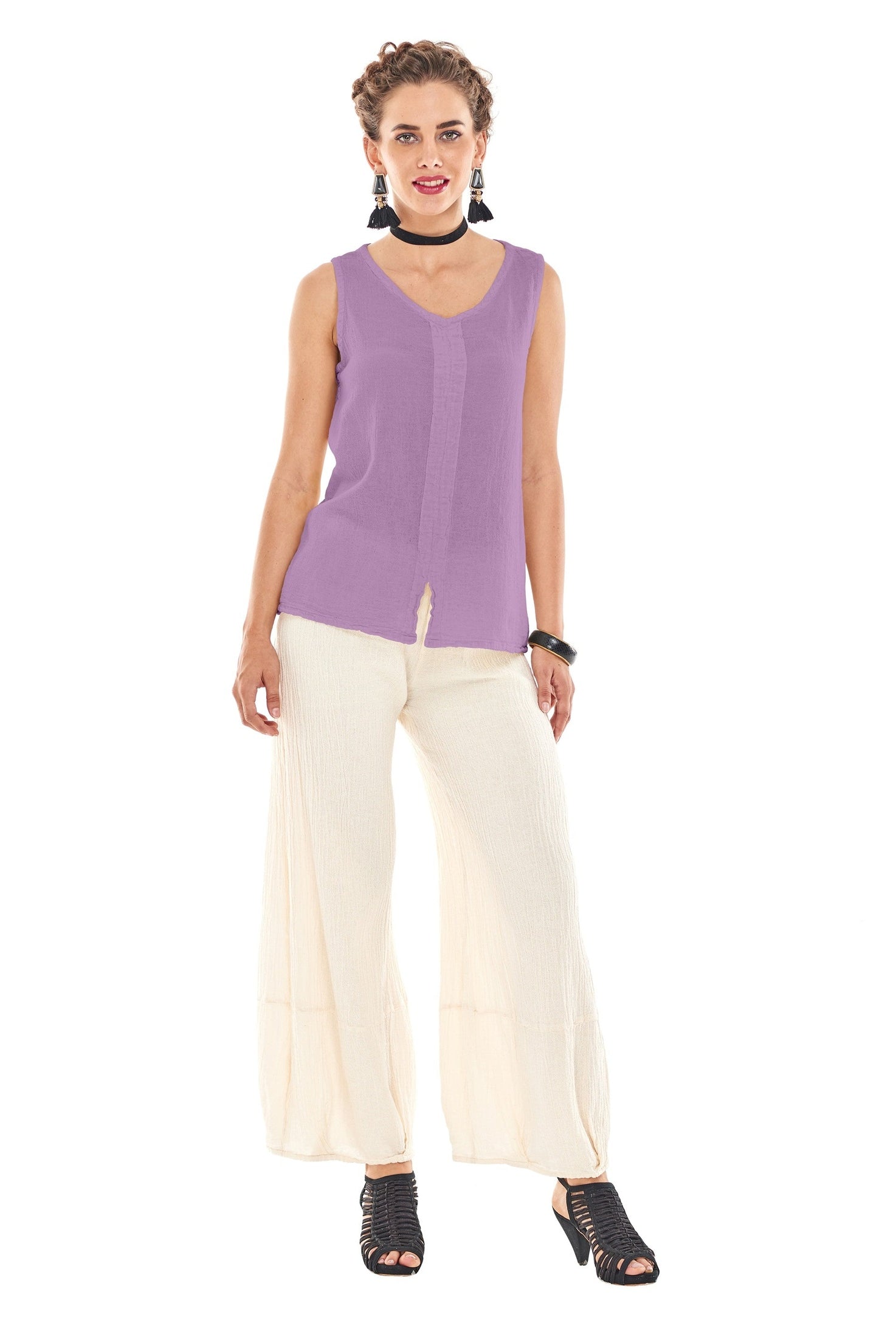 Henri Cotton Gauze Blouse-Oh My Gauze