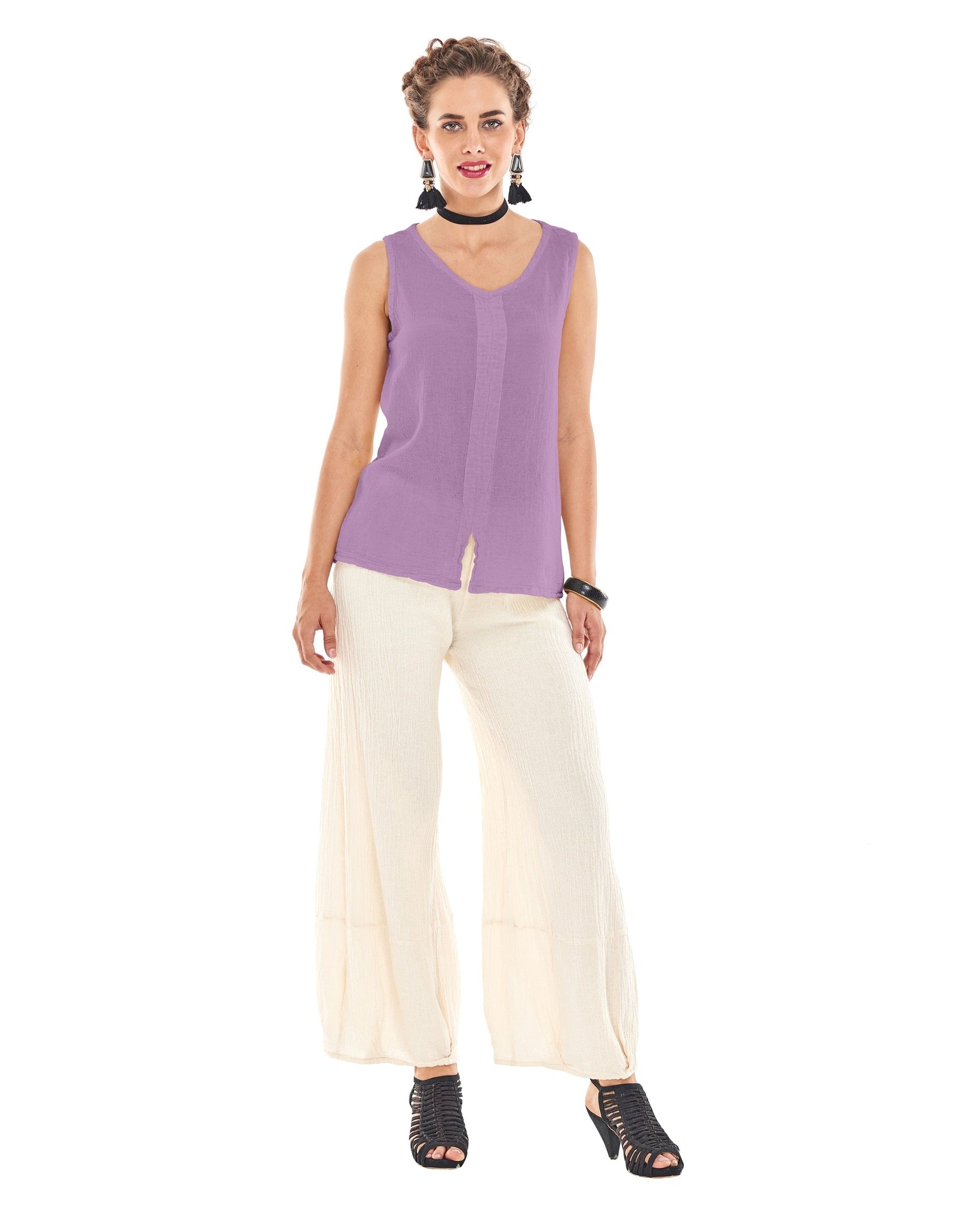 Henri Cotton Gauze Blouse-Oh My Gauze