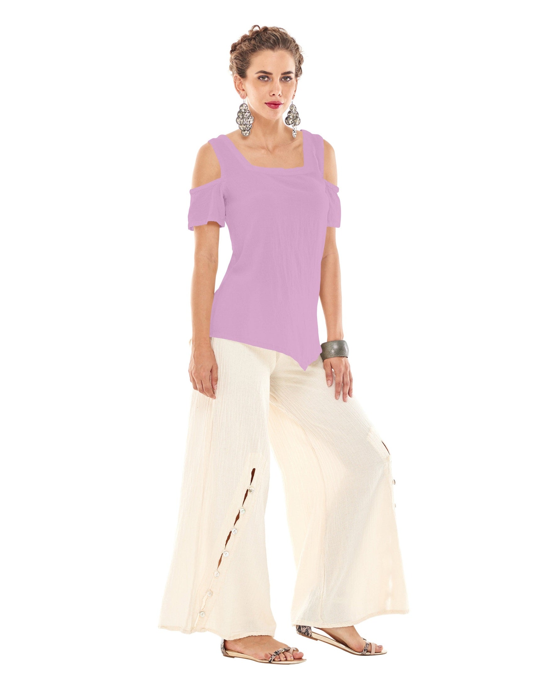 Dana Cotton Gauze Blouse-Oh My Gauze