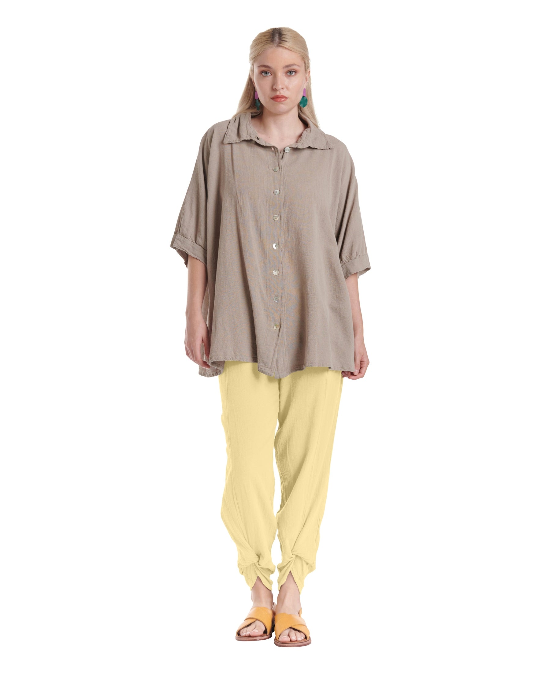 Zoey Cotton Gauze Pants-Oh My Gauze