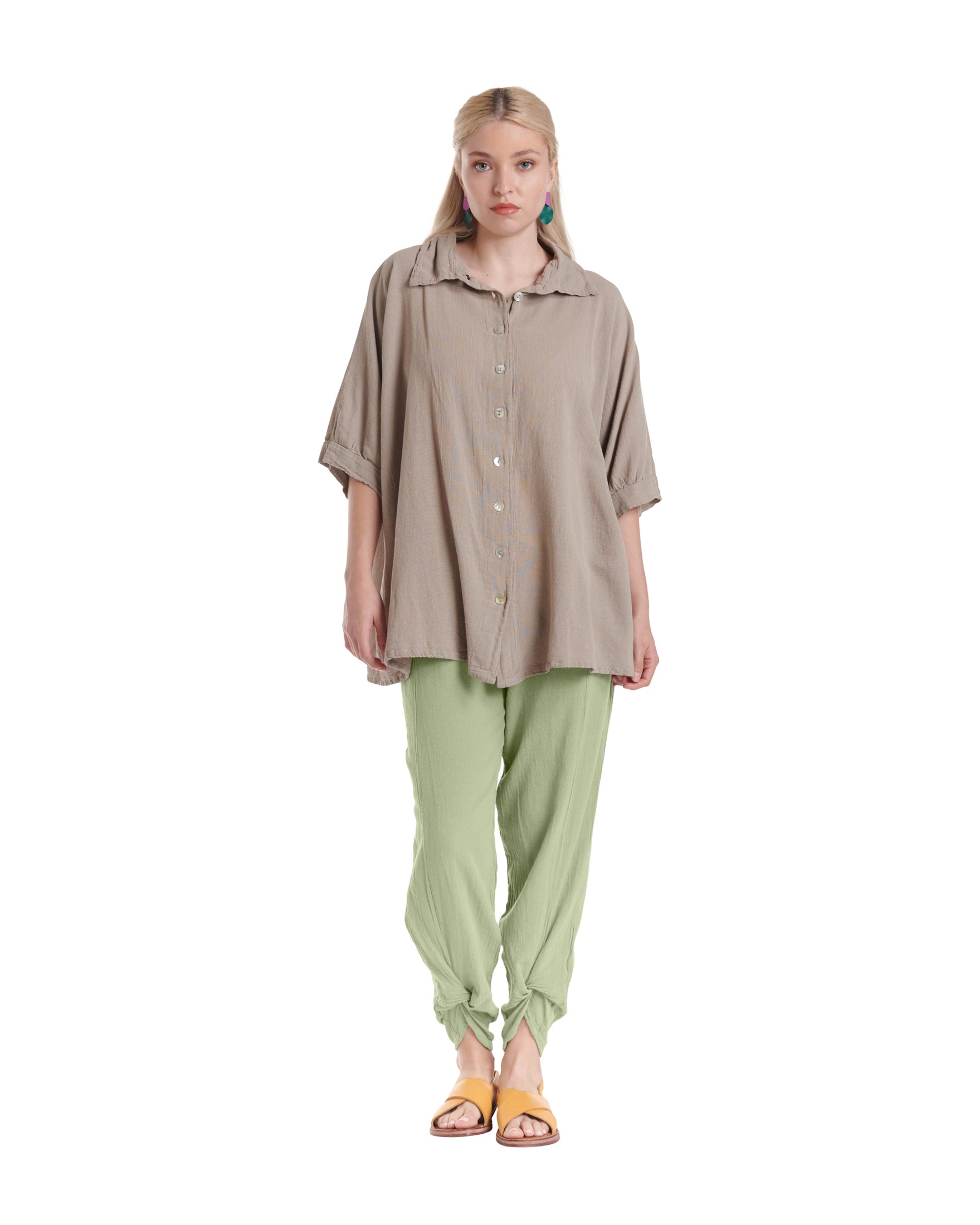 Zoey Cotton Gauze Pants-Oh My Gauze