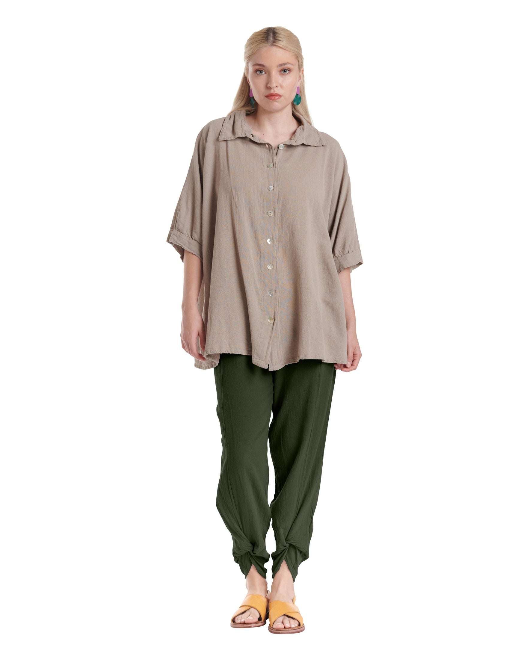 Zoey Cotton Gauze Pants-Oh My Gauze