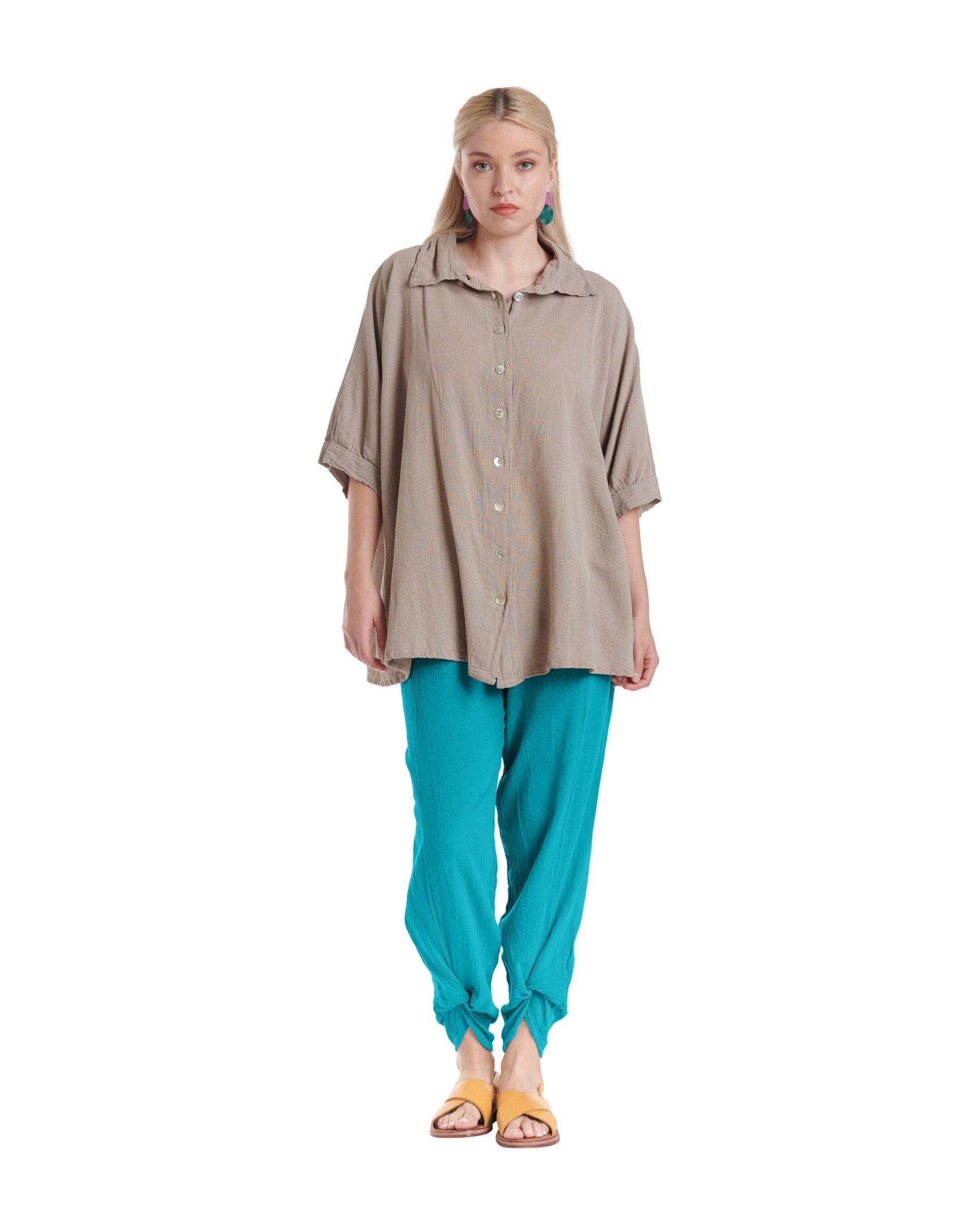 Zoey Cotton Gauze Pants-Oh My Gauze