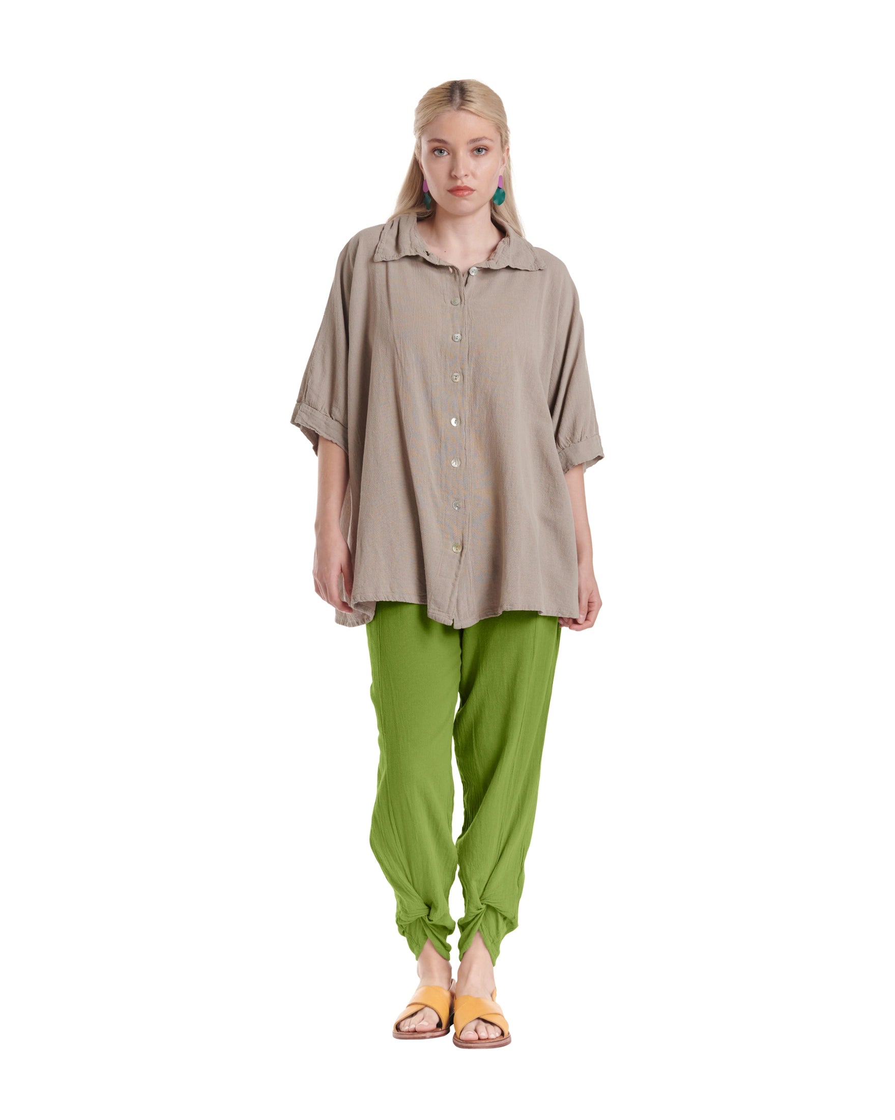 Zoey Cotton Gauze Pants-Oh My Gauze