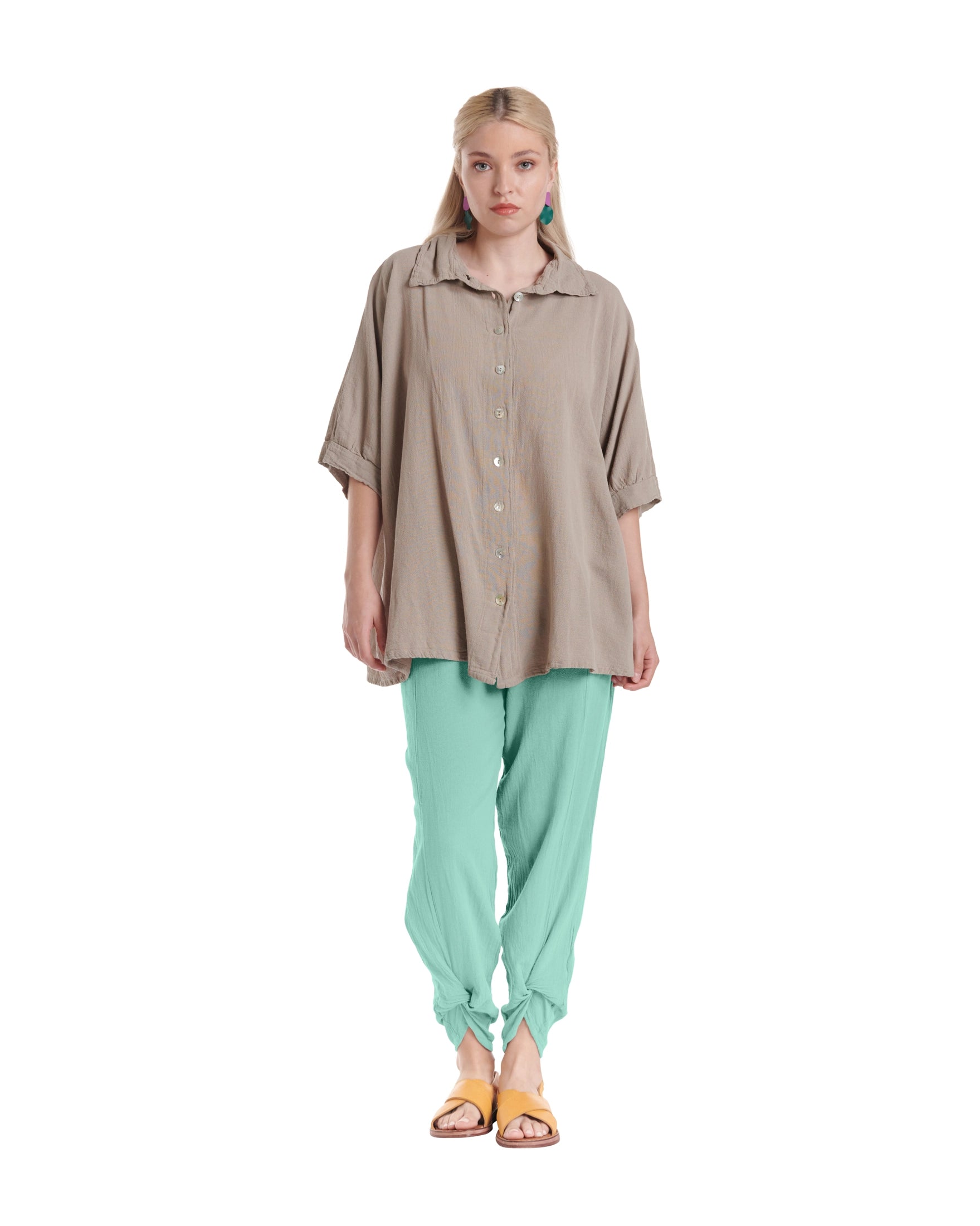 Zoey Cotton Gauze Pants-Oh My Gauze