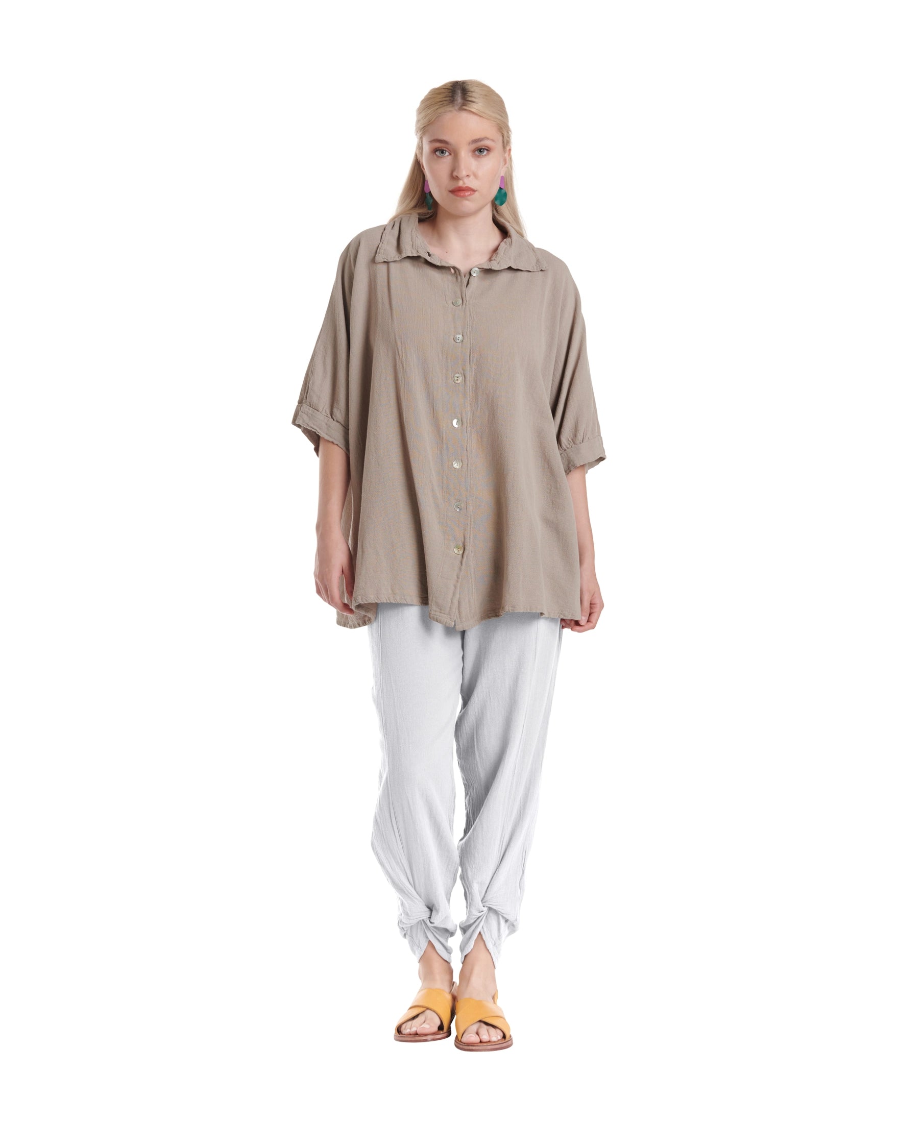 Zoey Cotton Gauze Pants-Oh My Gauze