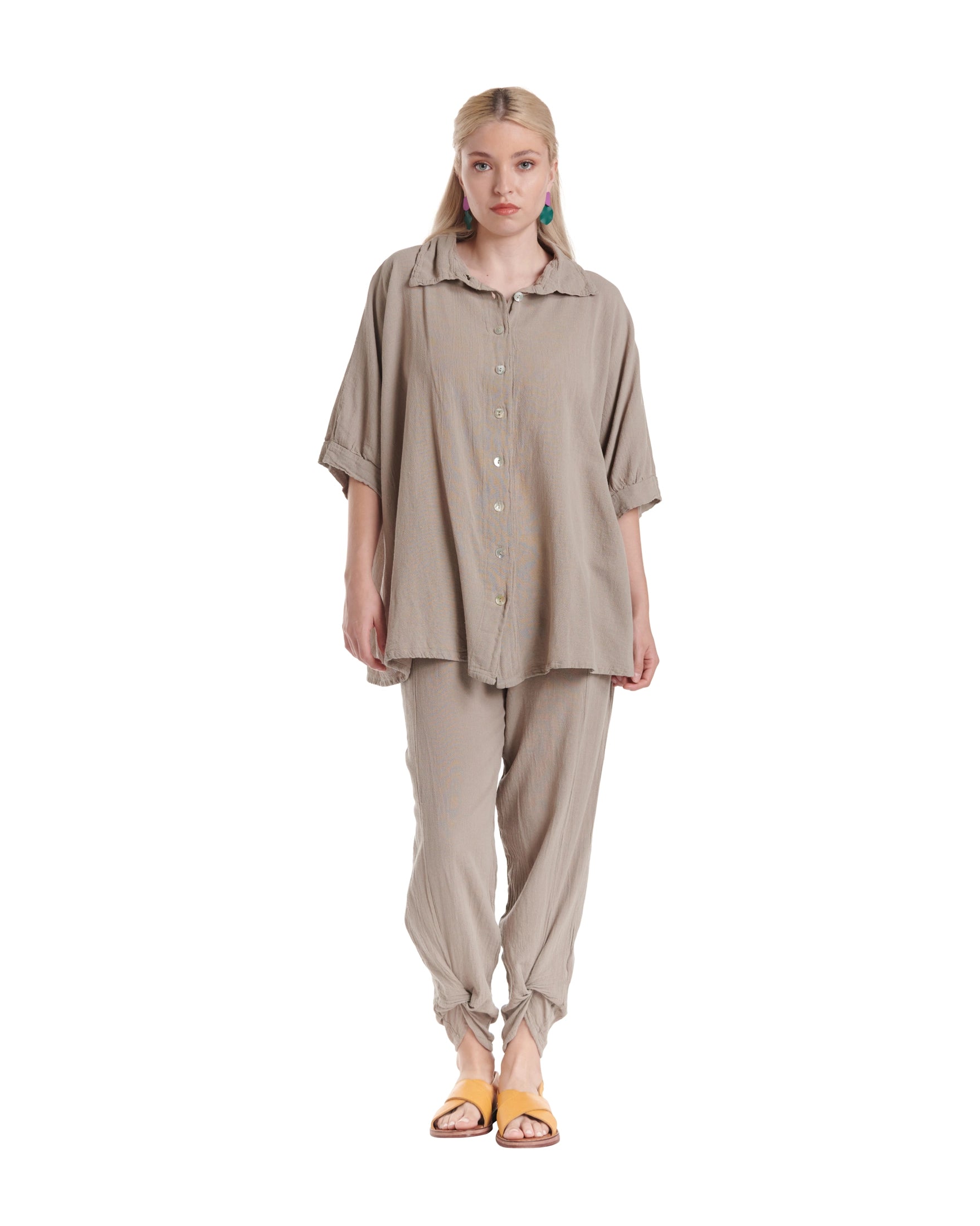 Zoey Cotton Gauze Pants-Oh My Gauze