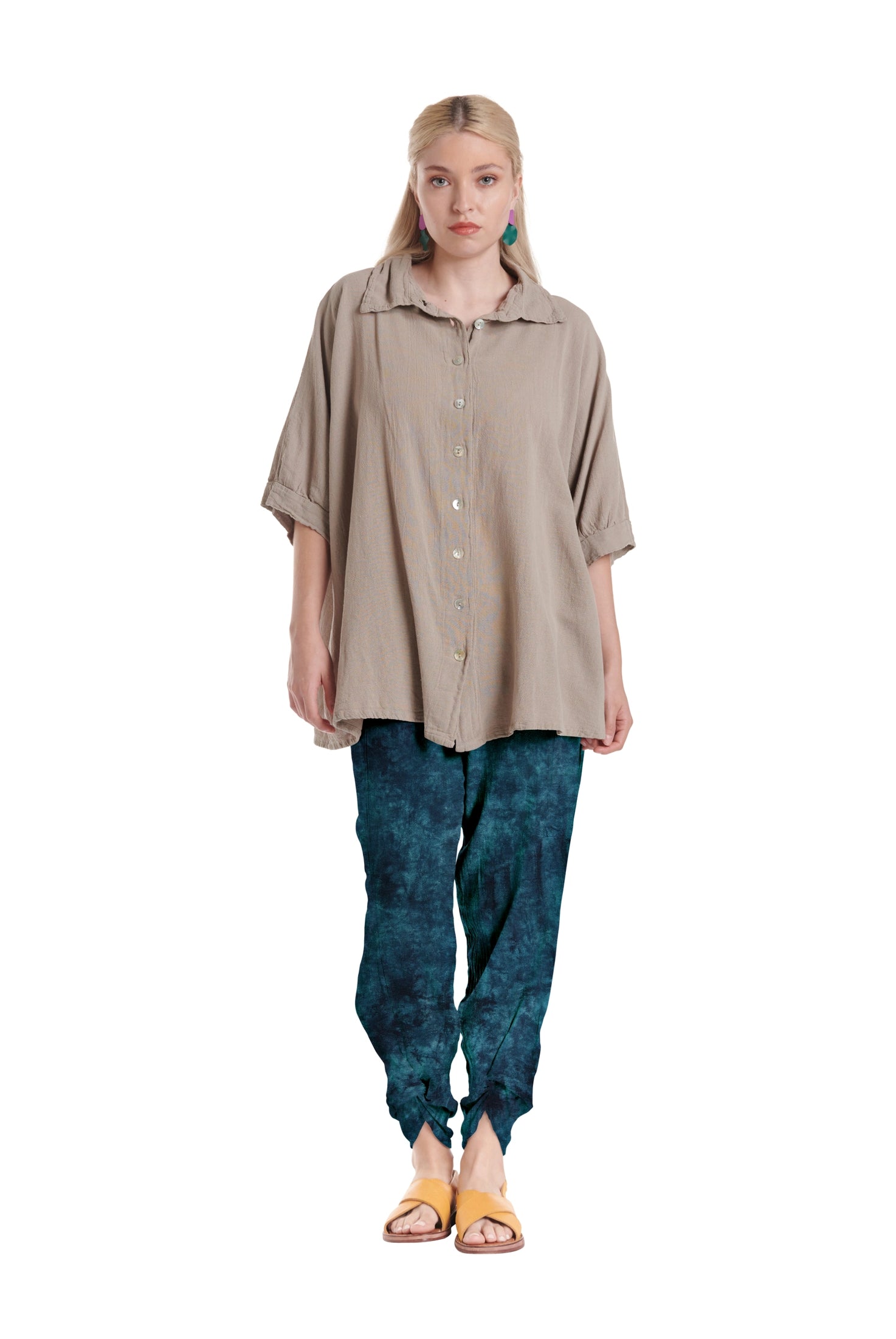 Zoey Cotton Gauze Pants-Oh My Gauze