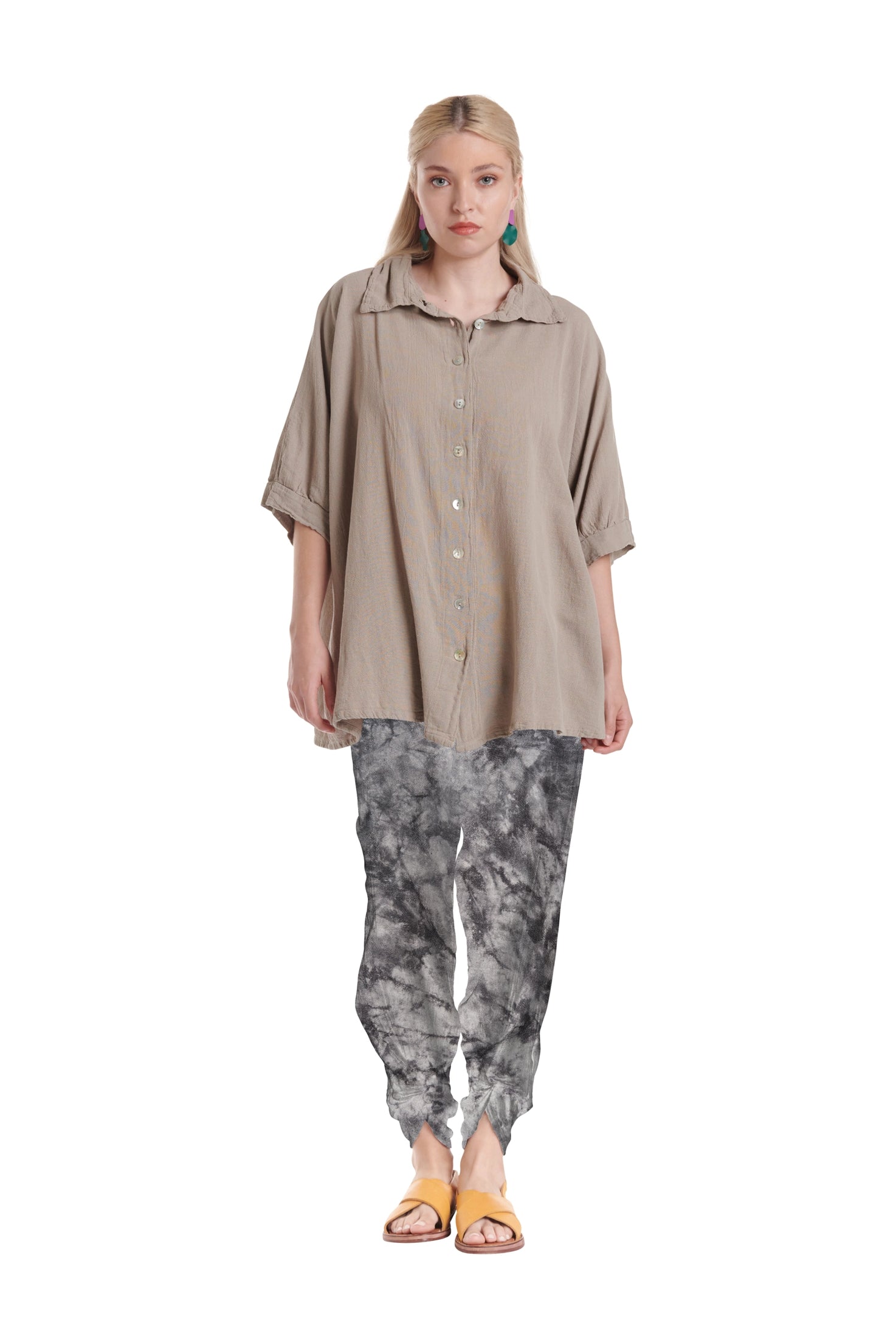 Zoey Cotton Gauze Pants-Oh My Gauze