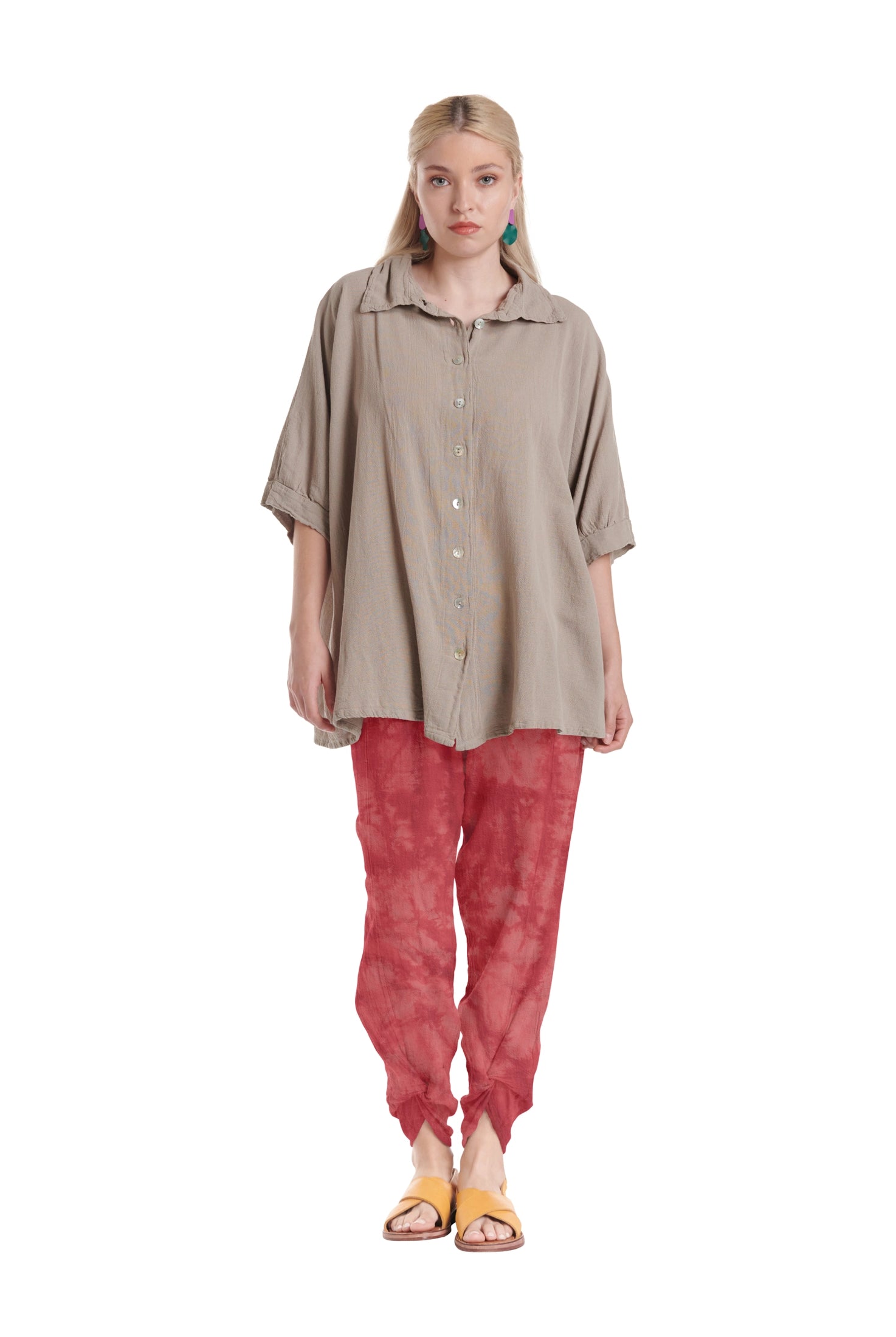 Zoey Cotton Gauze Pants-Oh My Gauze