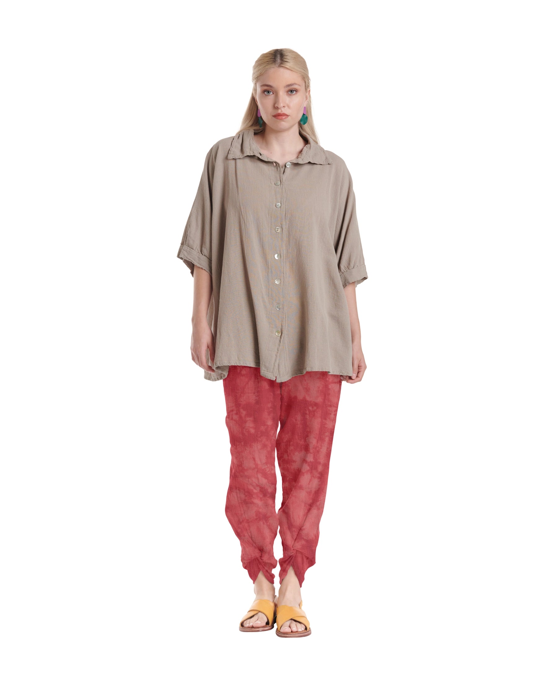 Zoey Cotton Gauze Pants-Oh My Gauze