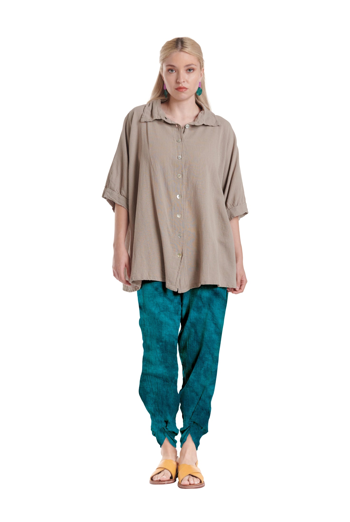 Zoey Cotton Gauze Pants-Oh My Gauze