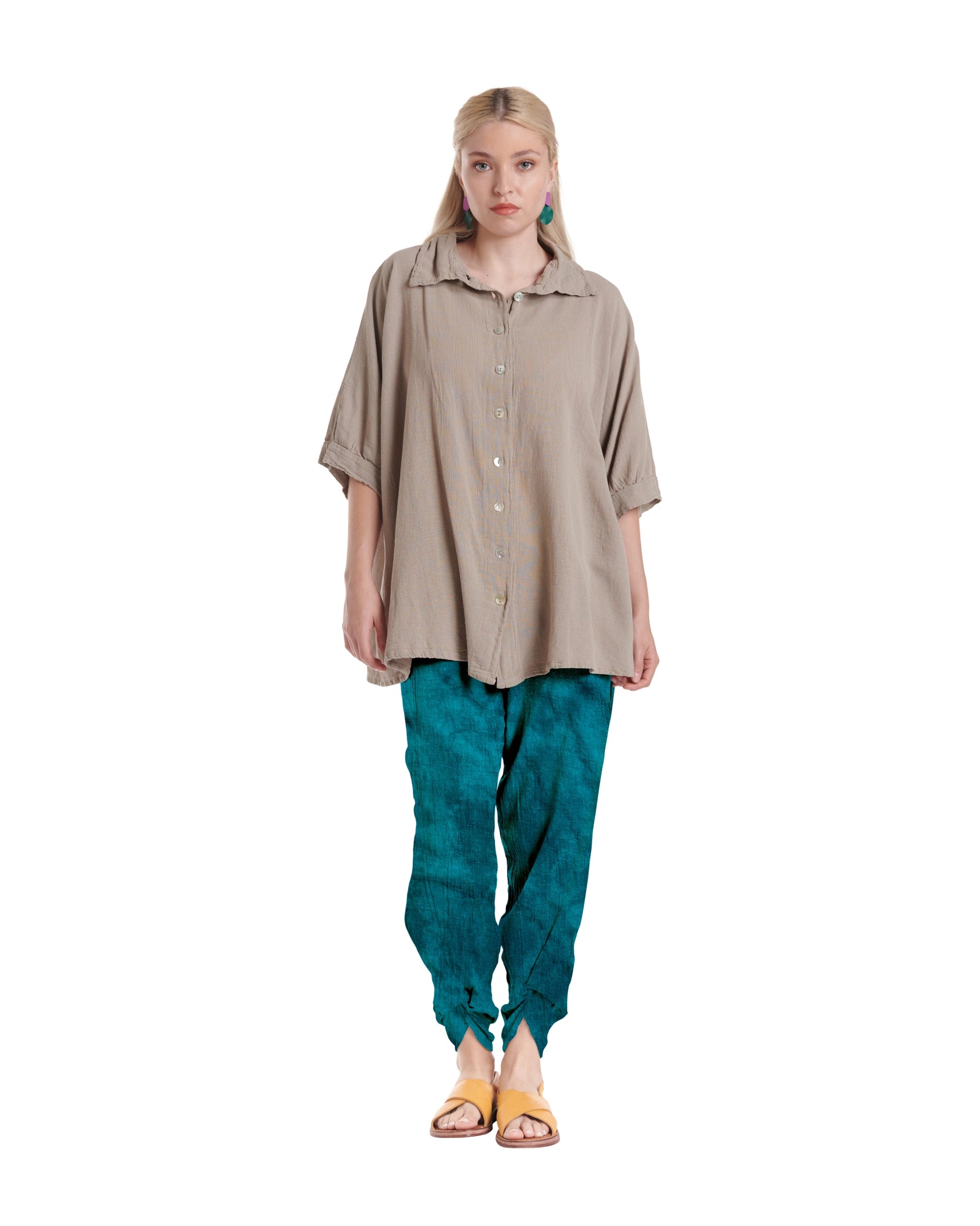 Zoey Cotton Gauze Pants-Oh My Gauze