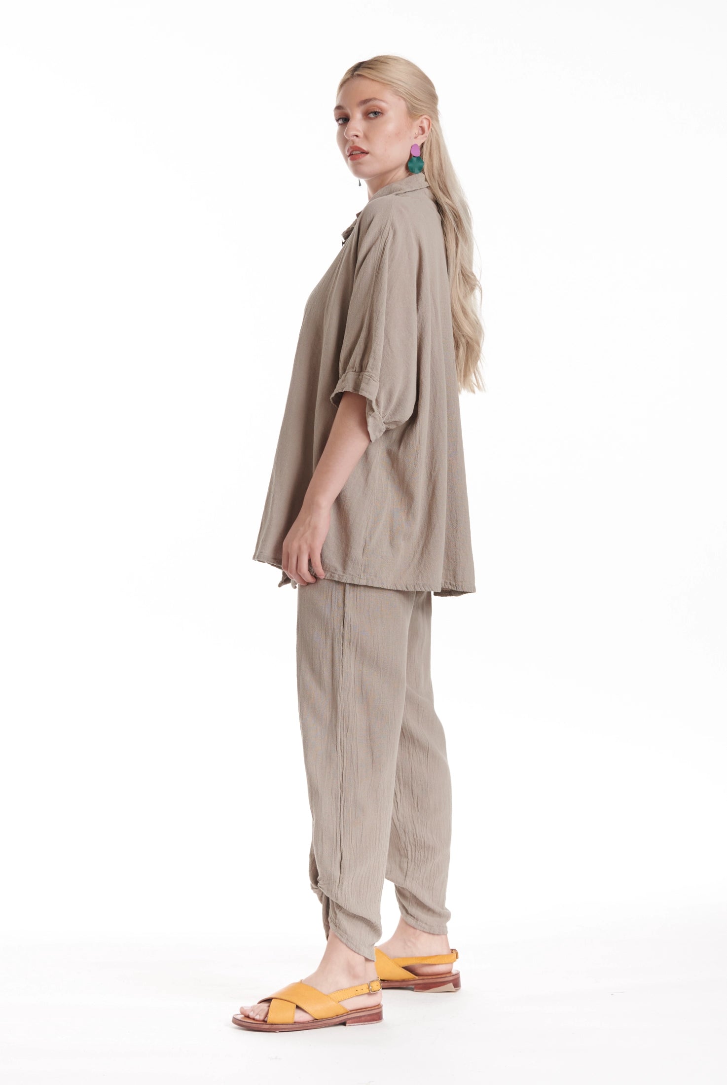 Zoey Cotton Gauze Pants-Oh My Gauze