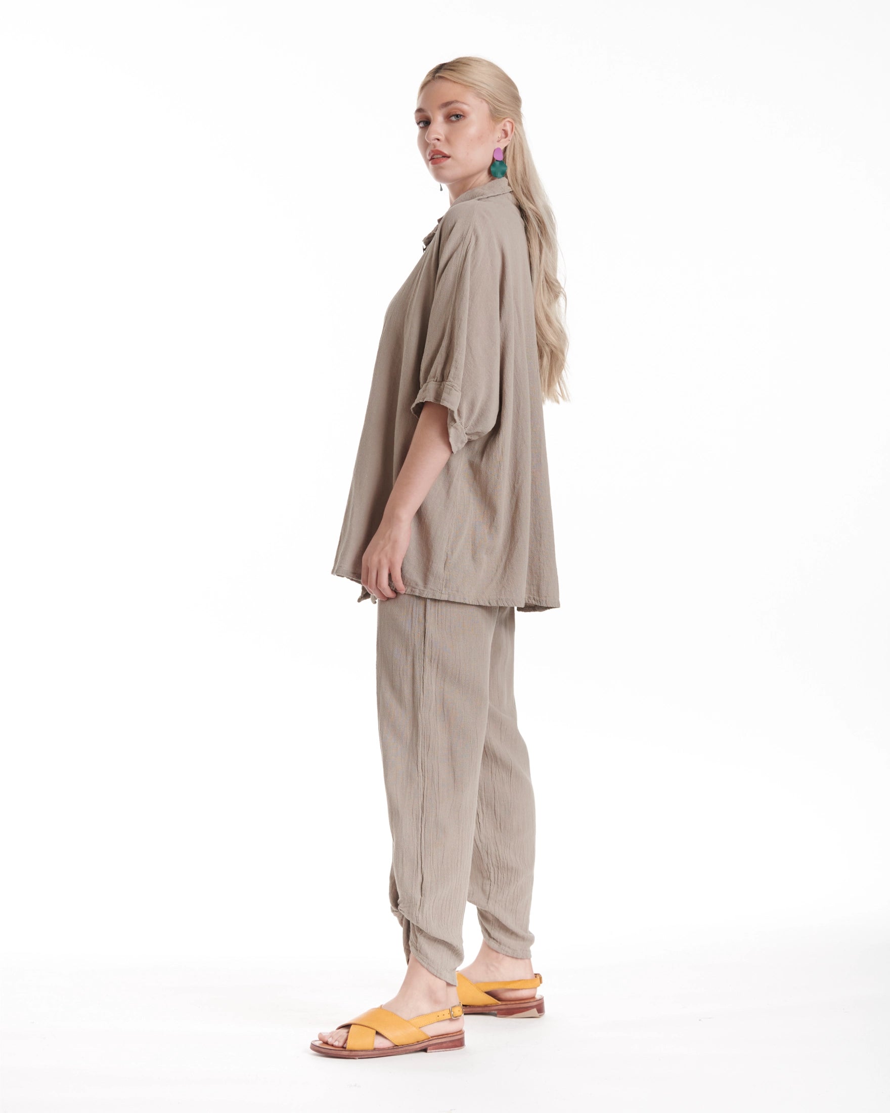 Zoey Cotton Gauze Pants-Oh My Gauze