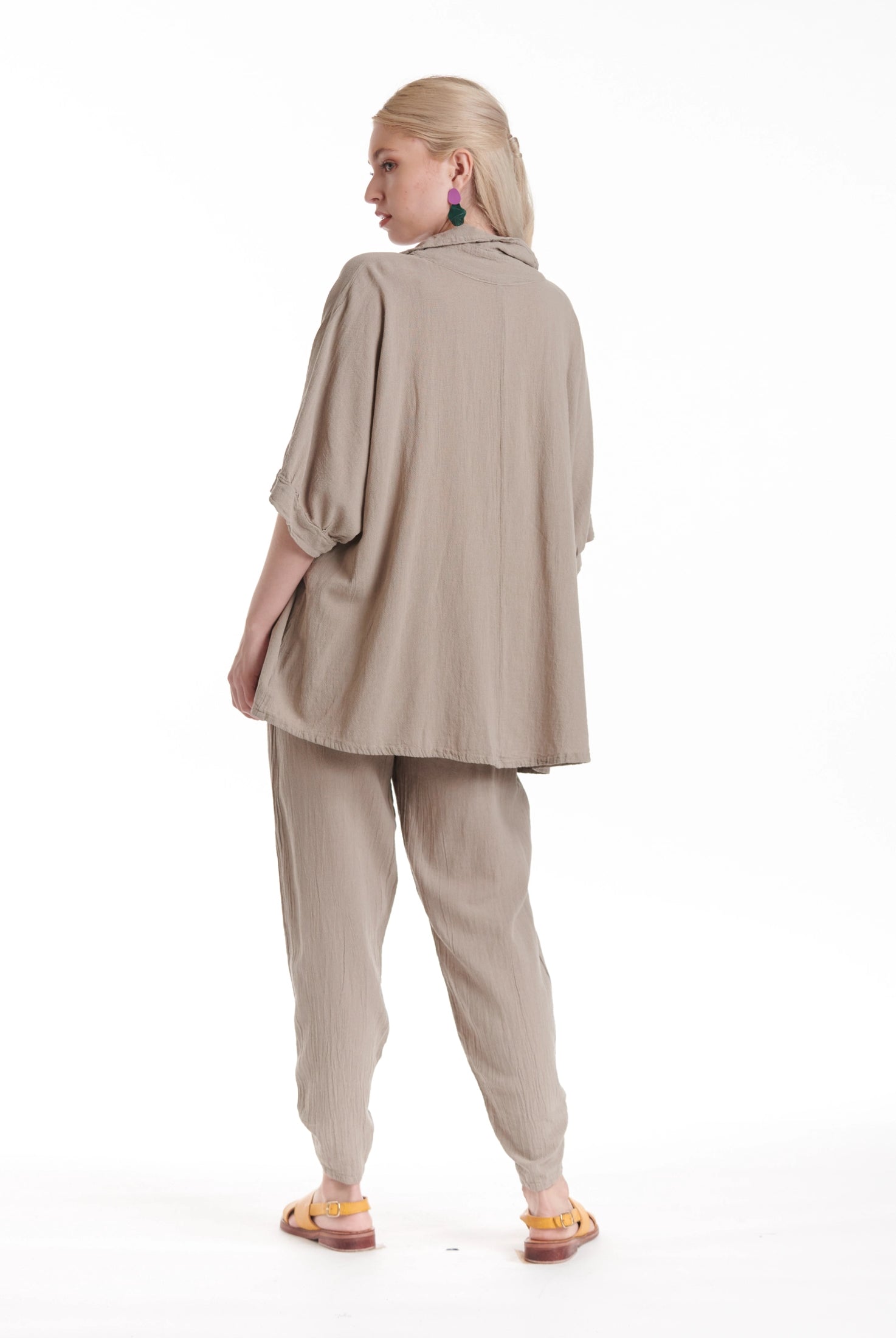 Zoey Cotton Gauze Pants-Oh My Gauze