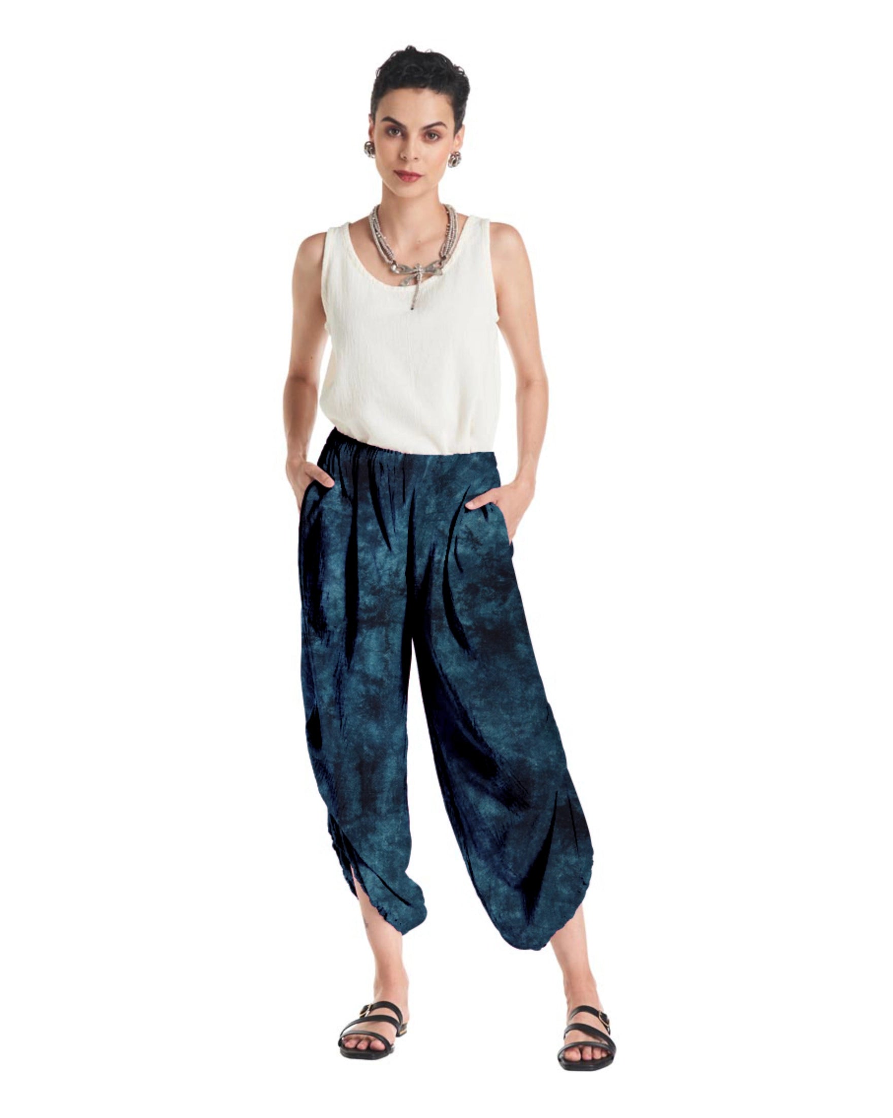 Dash Cotton Gauze Pants-Oh My Gauze