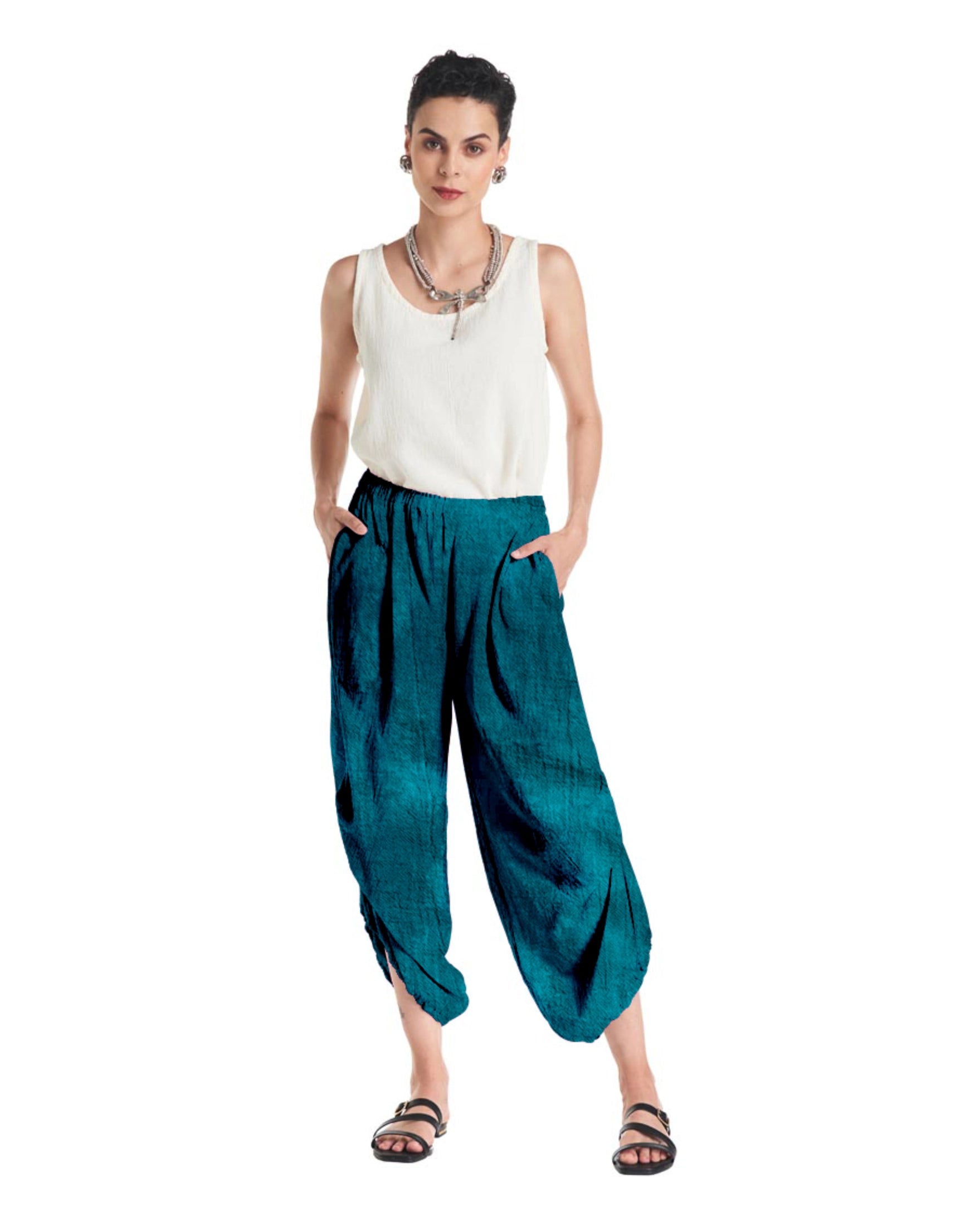 Dash Cotton Gauze Pants-Oh My Gauze