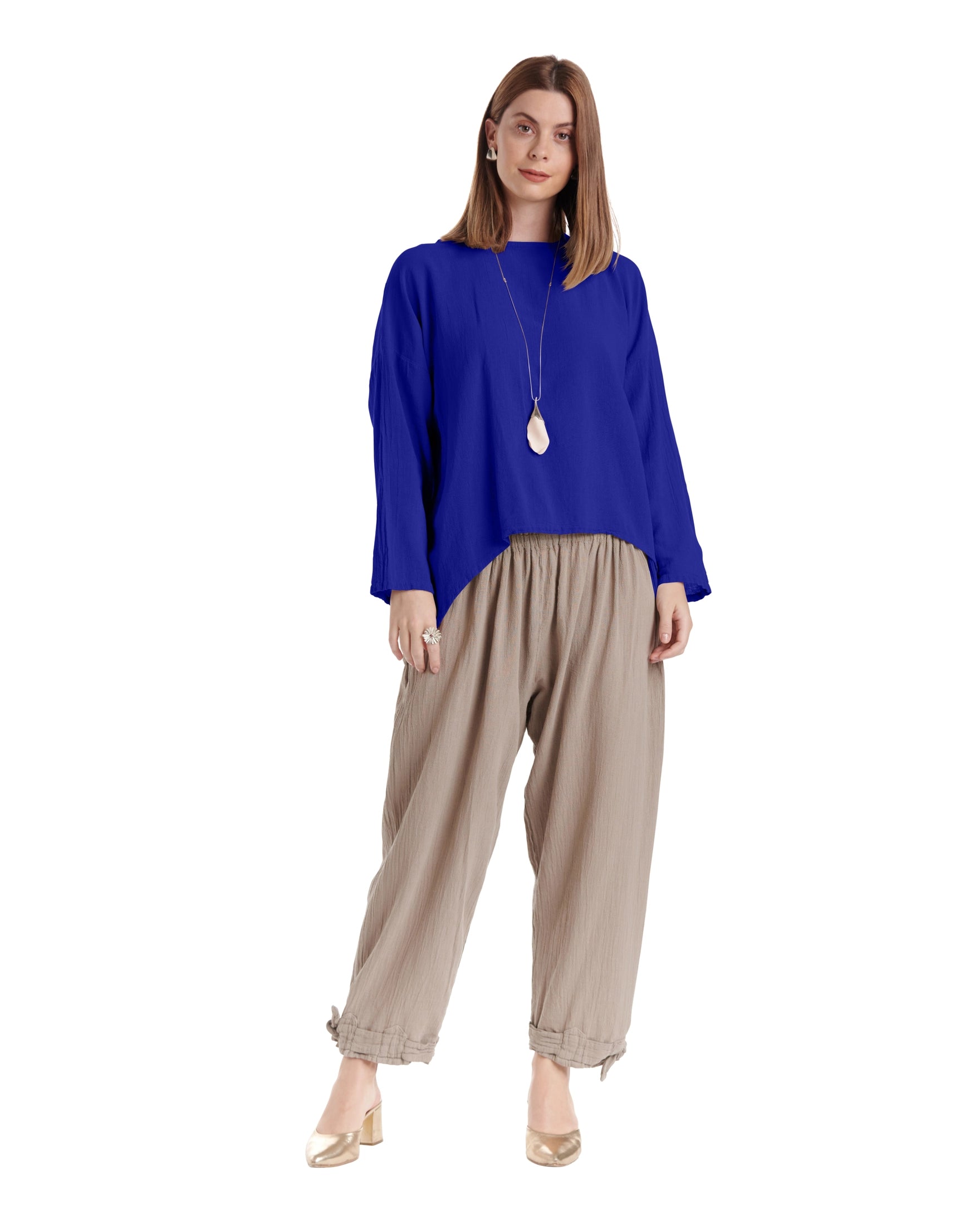 Abby Blouse-Oh My Gauze