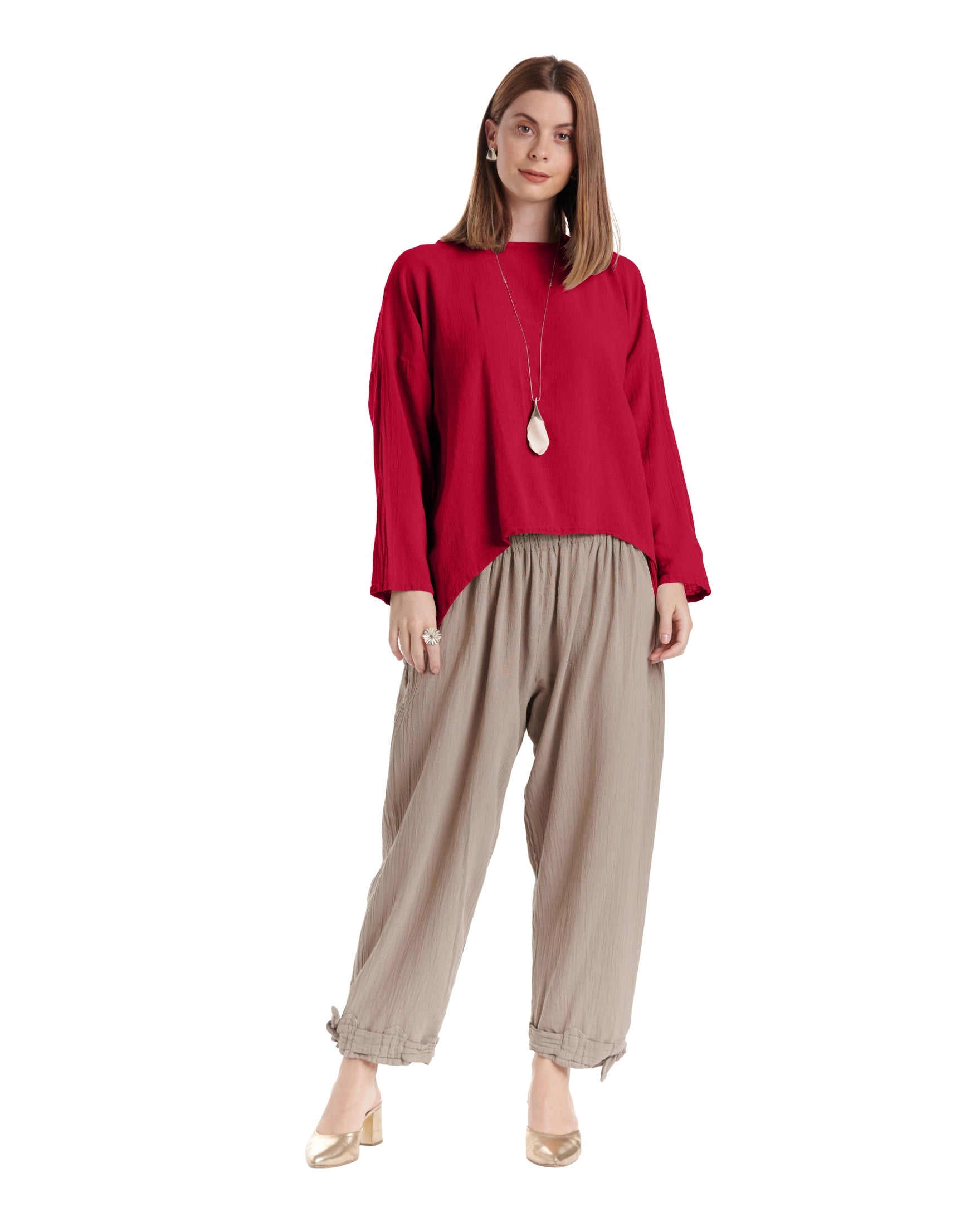 Abby Blouse-Oh My Gauze