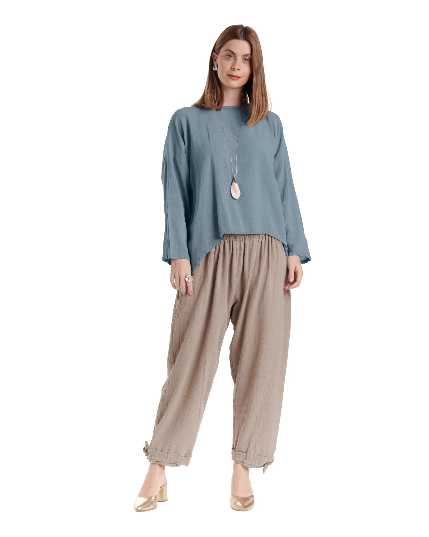 Abby Blouse-Oh My Gauze