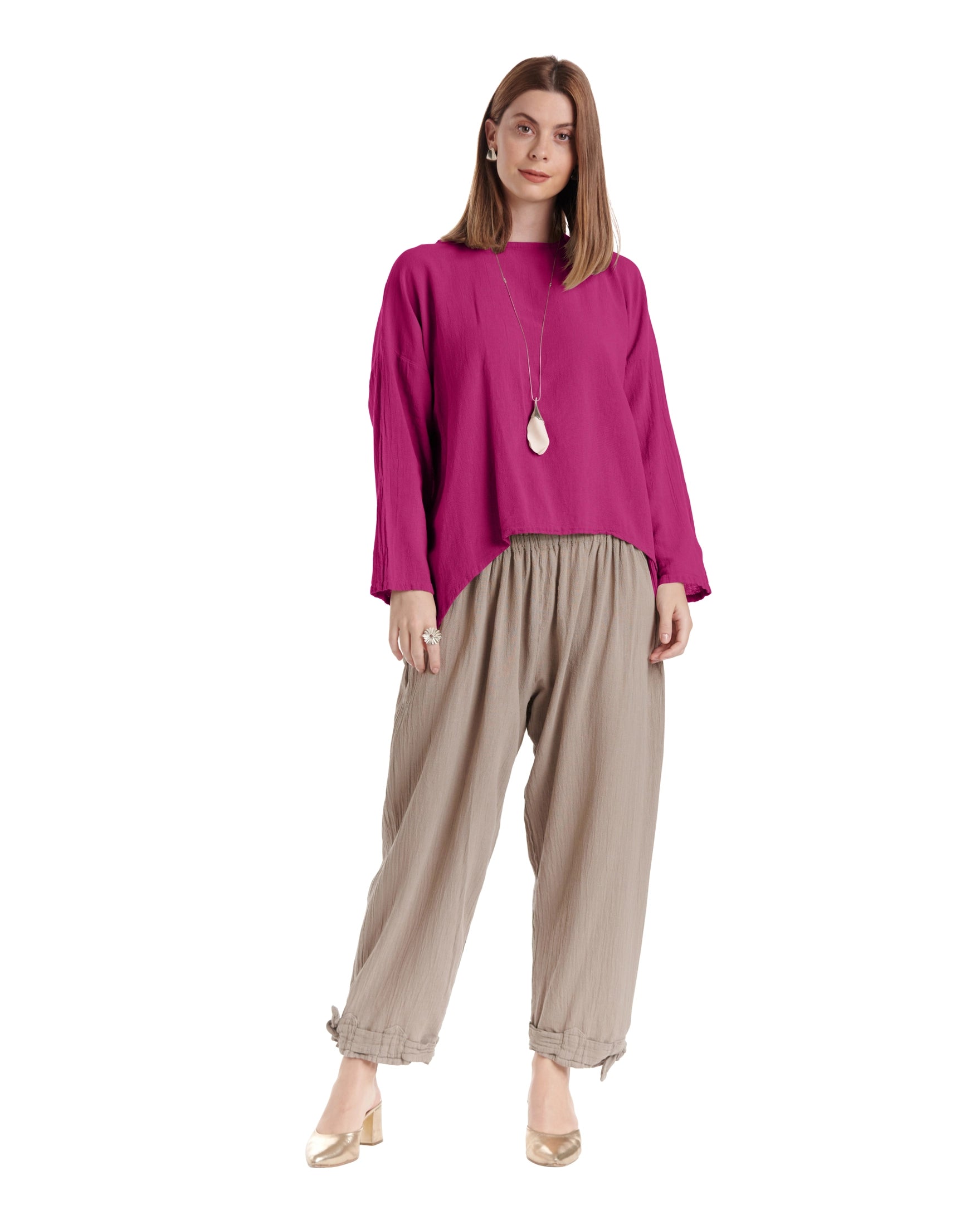 Abby Blouse-Oh My Gauze