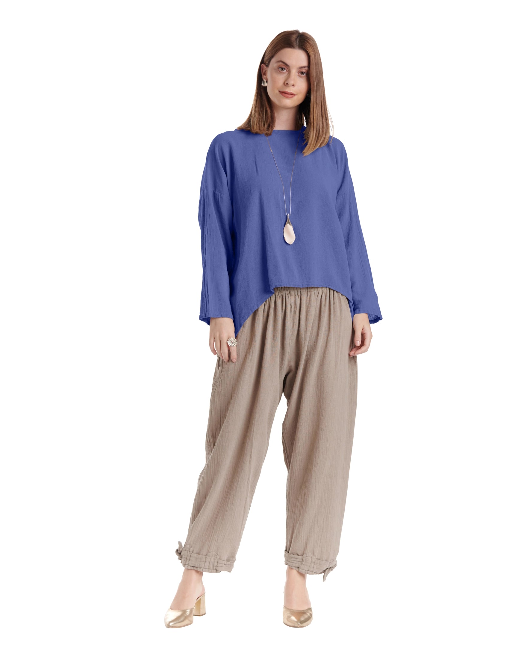 Abby Blouse-Oh My Gauze