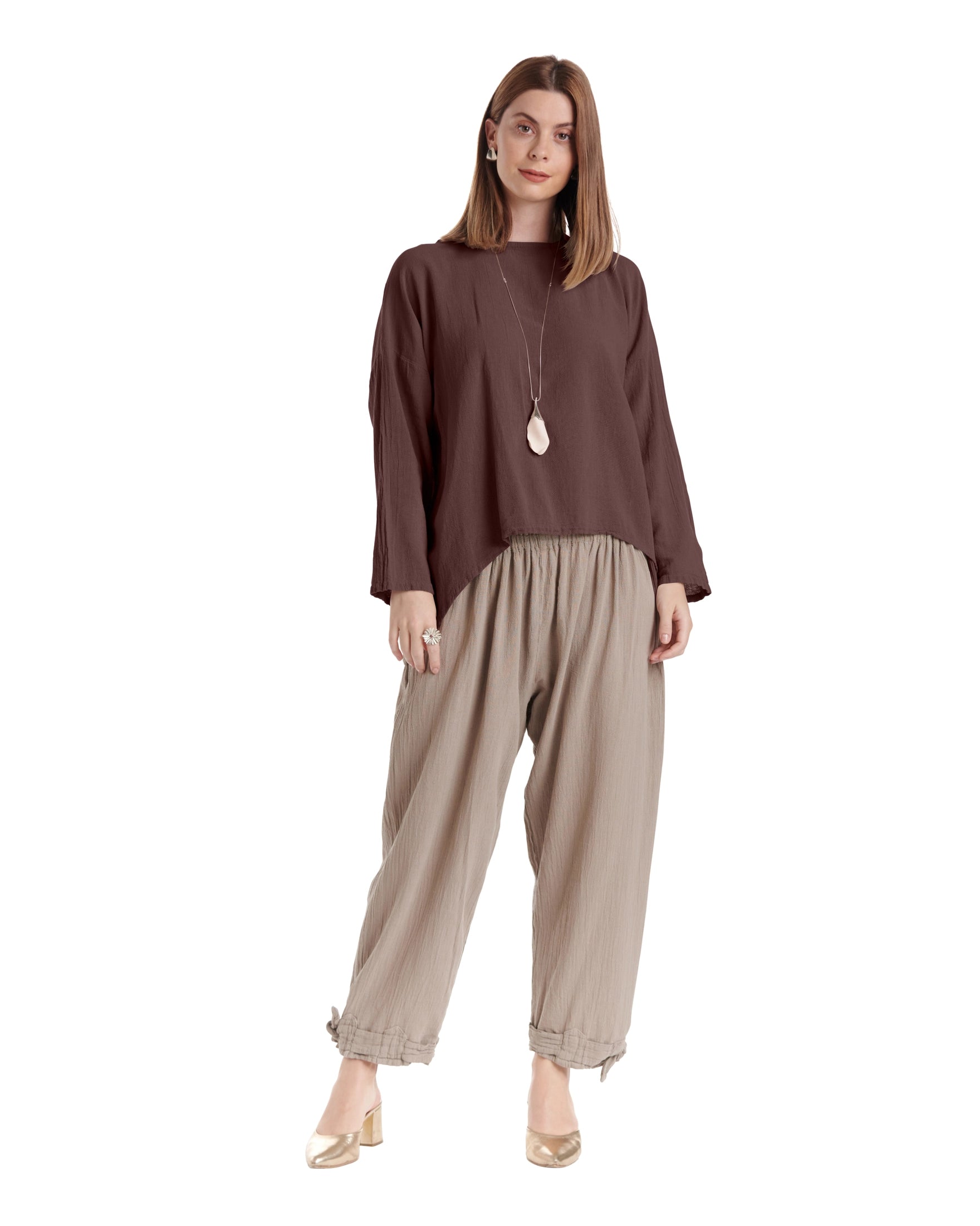 Abby Blouse-Oh My Gauze