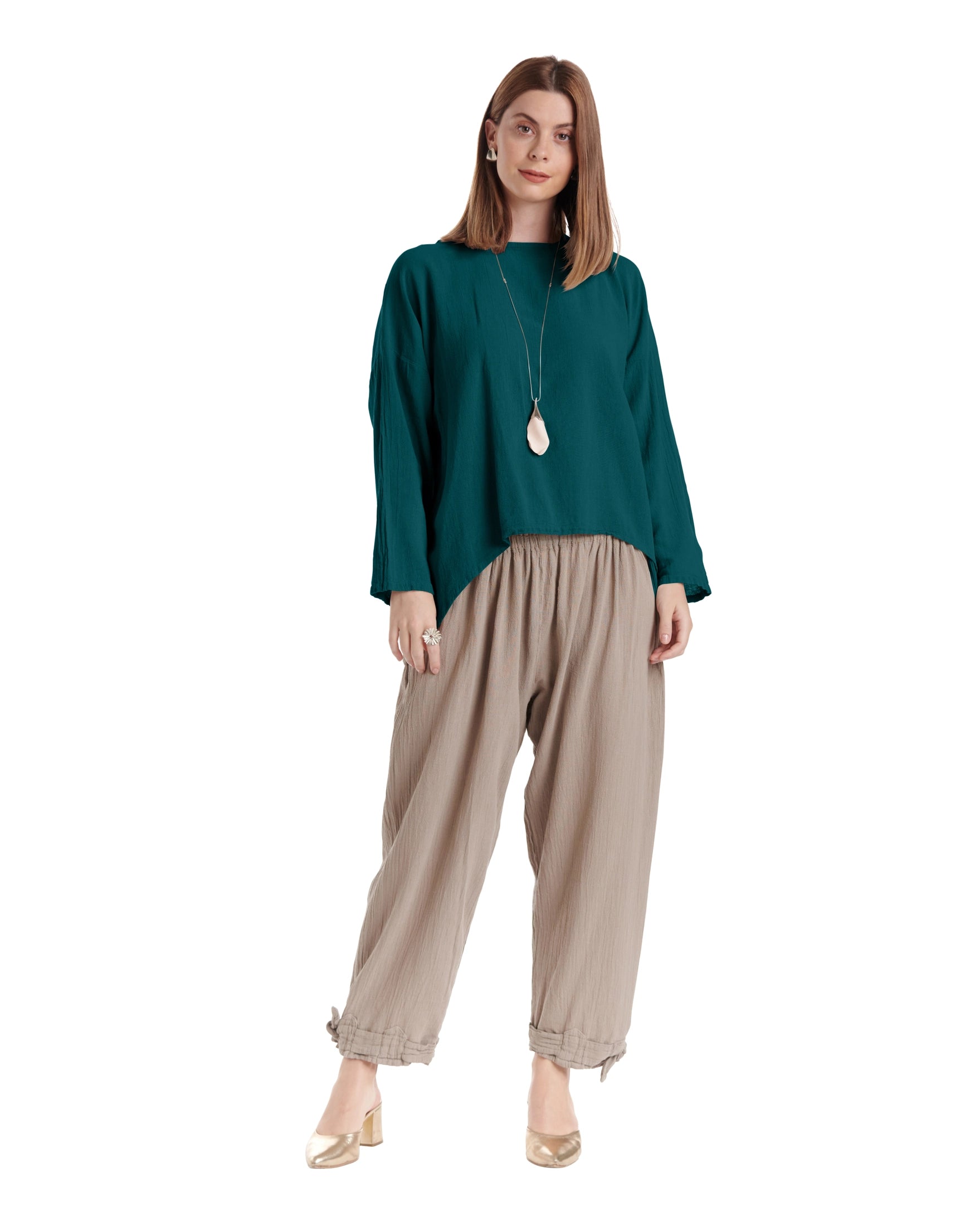 Abby Blouse-Oh My Gauze