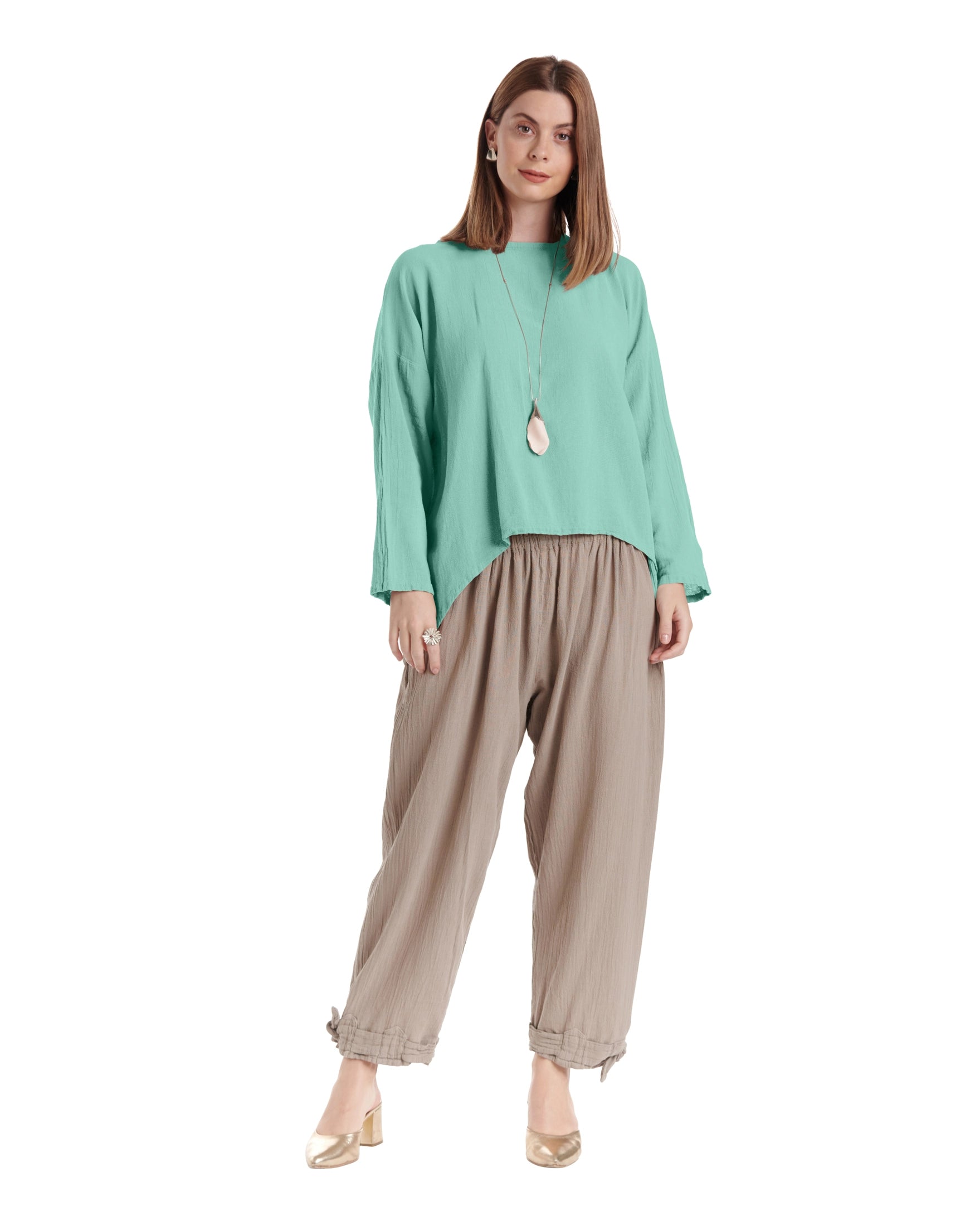 Abby Blouse-Oh My Gauze