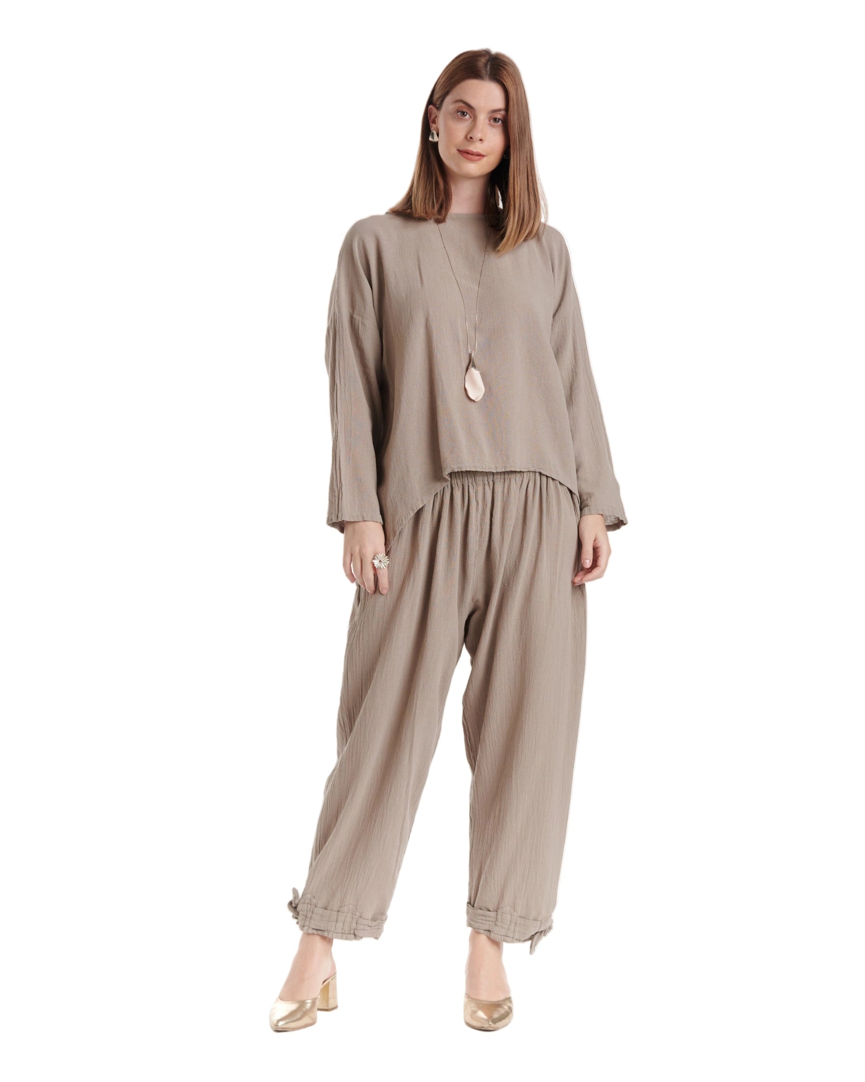 Abby Blouse-Oh My Gauze